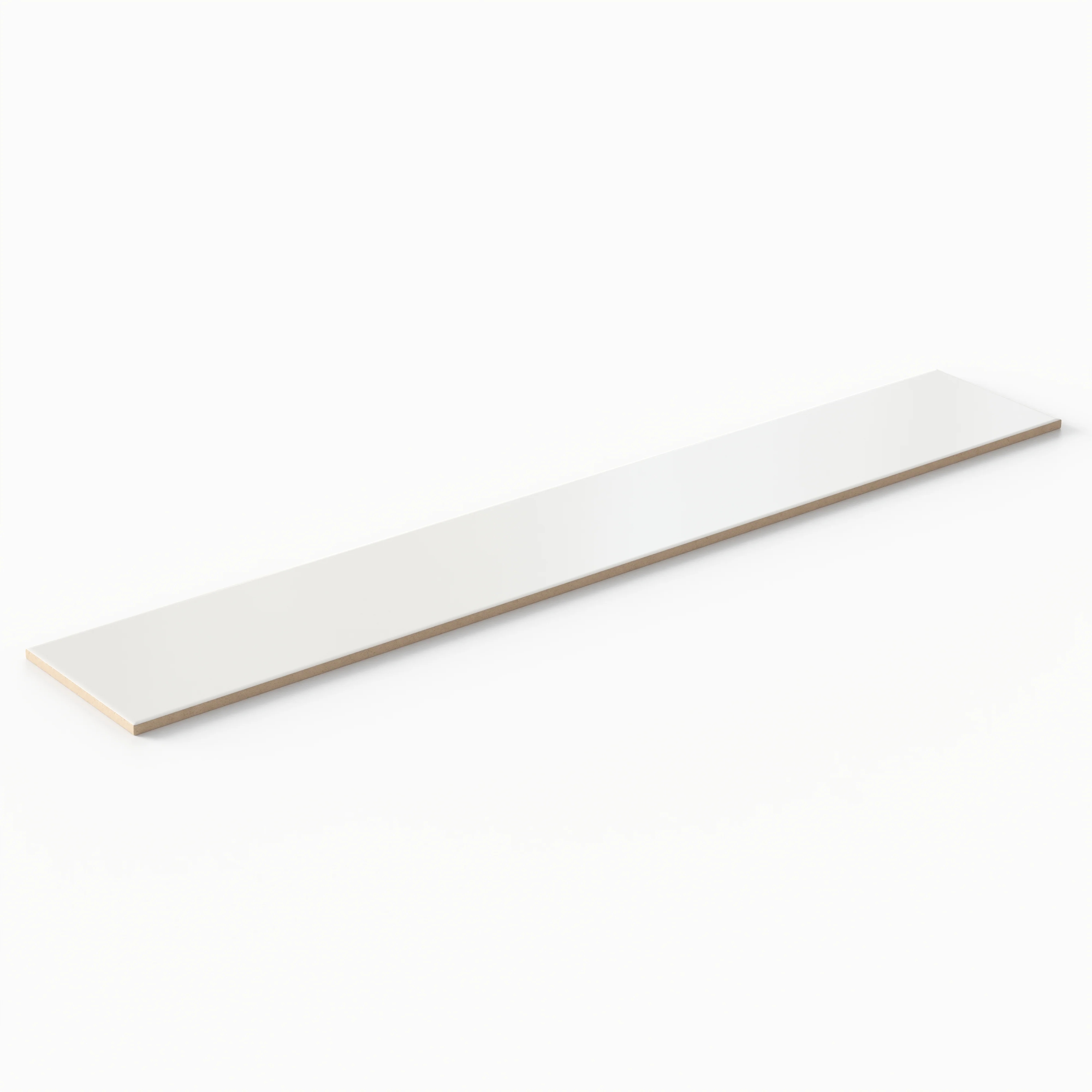 Reagan 4x24 Matte Porcelain Tile in Blanco - Image 3