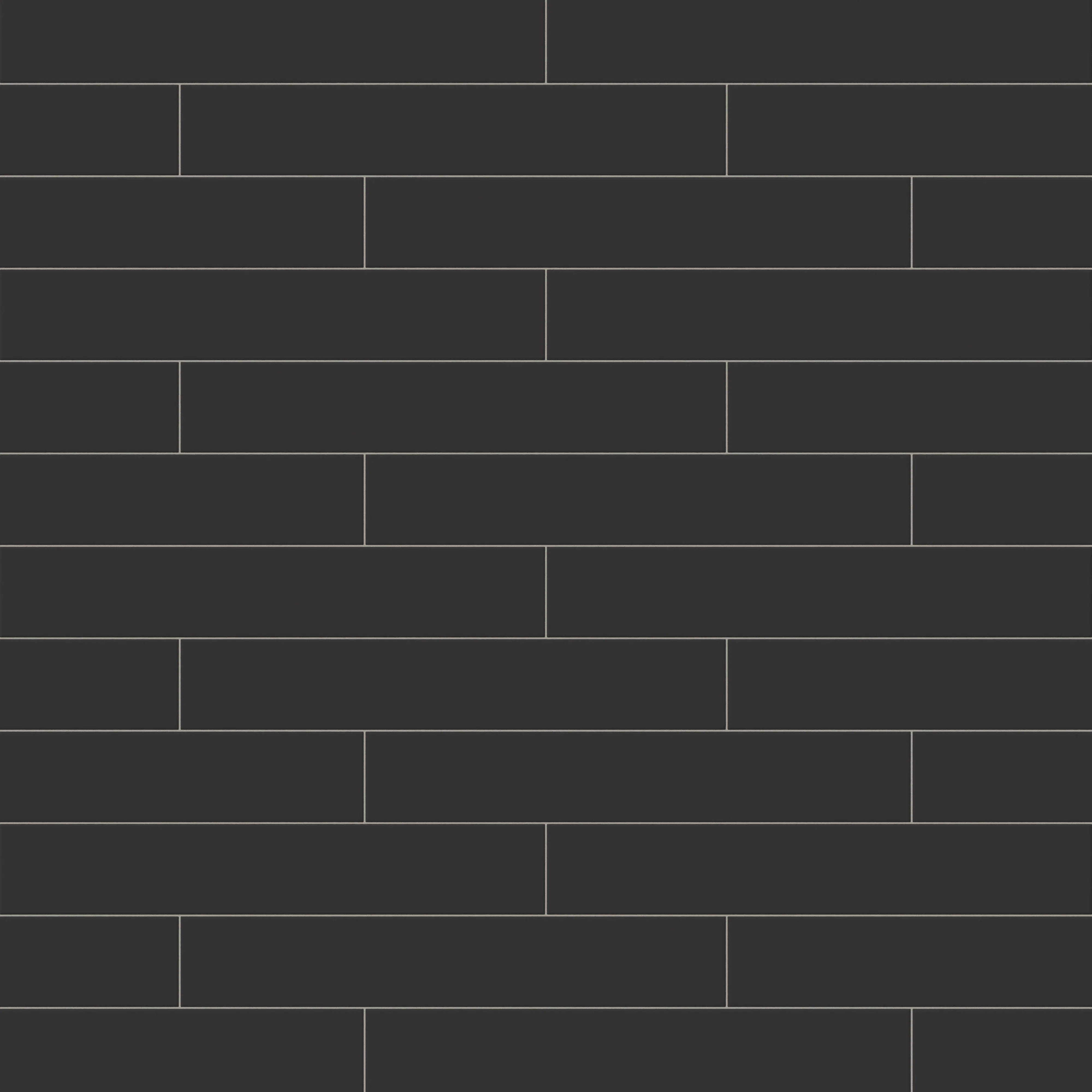 Reagan 4x24 Matte Porcelain Tile in Midnight - Image 8