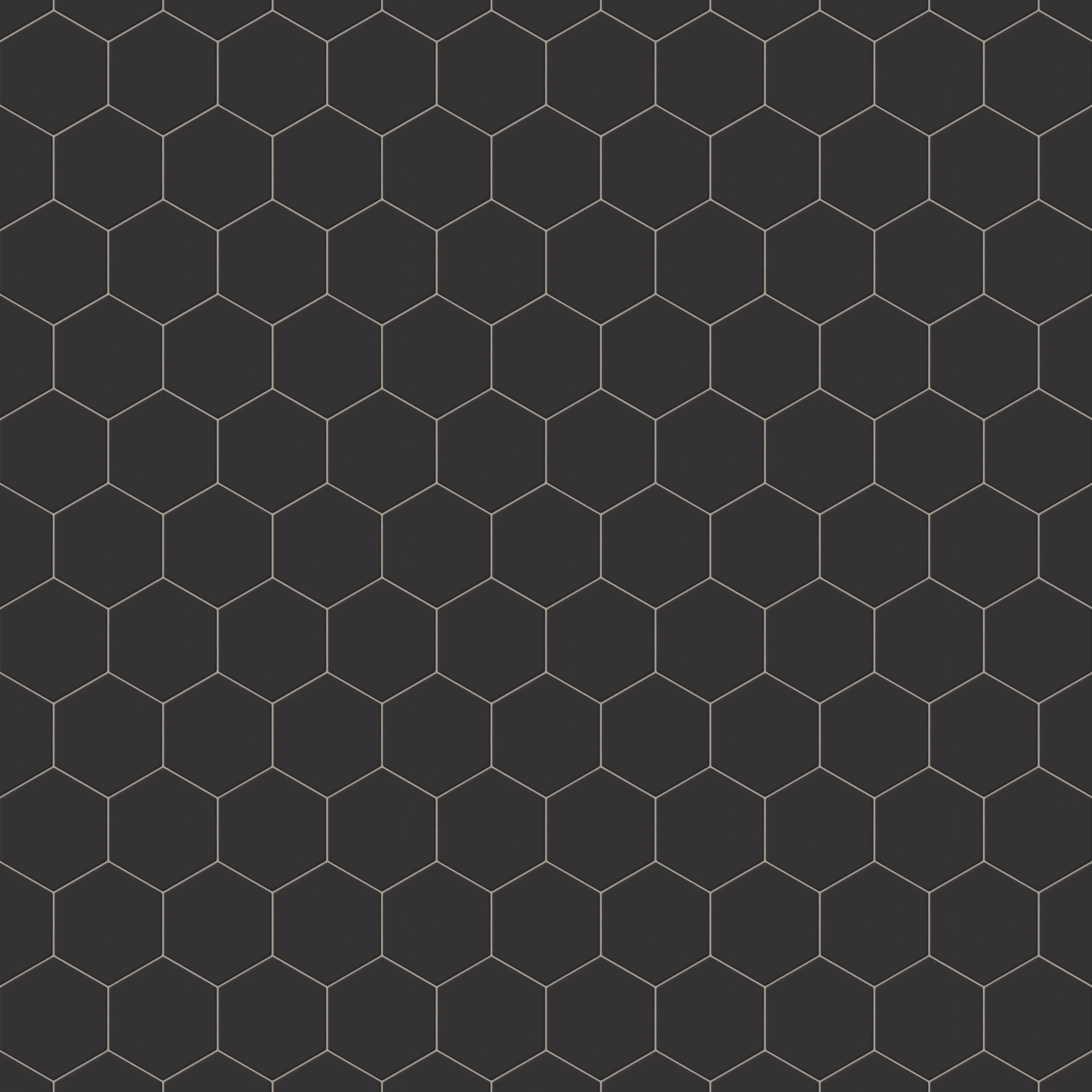 Reagan 5x6 Matte Porcelain Hexagon Tile in Midnight - Image 5