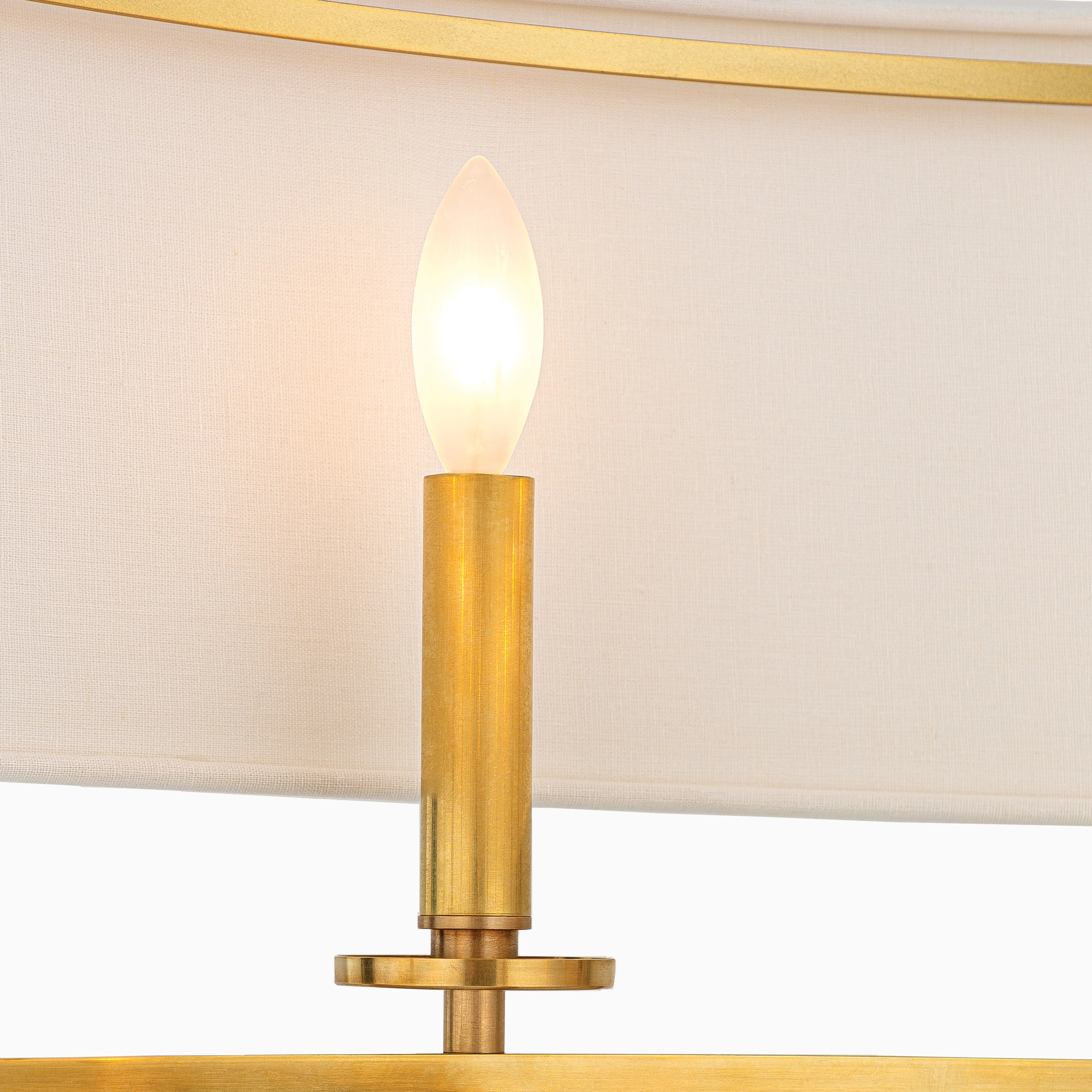 Reece Lighting In Aged Brass - Image 4