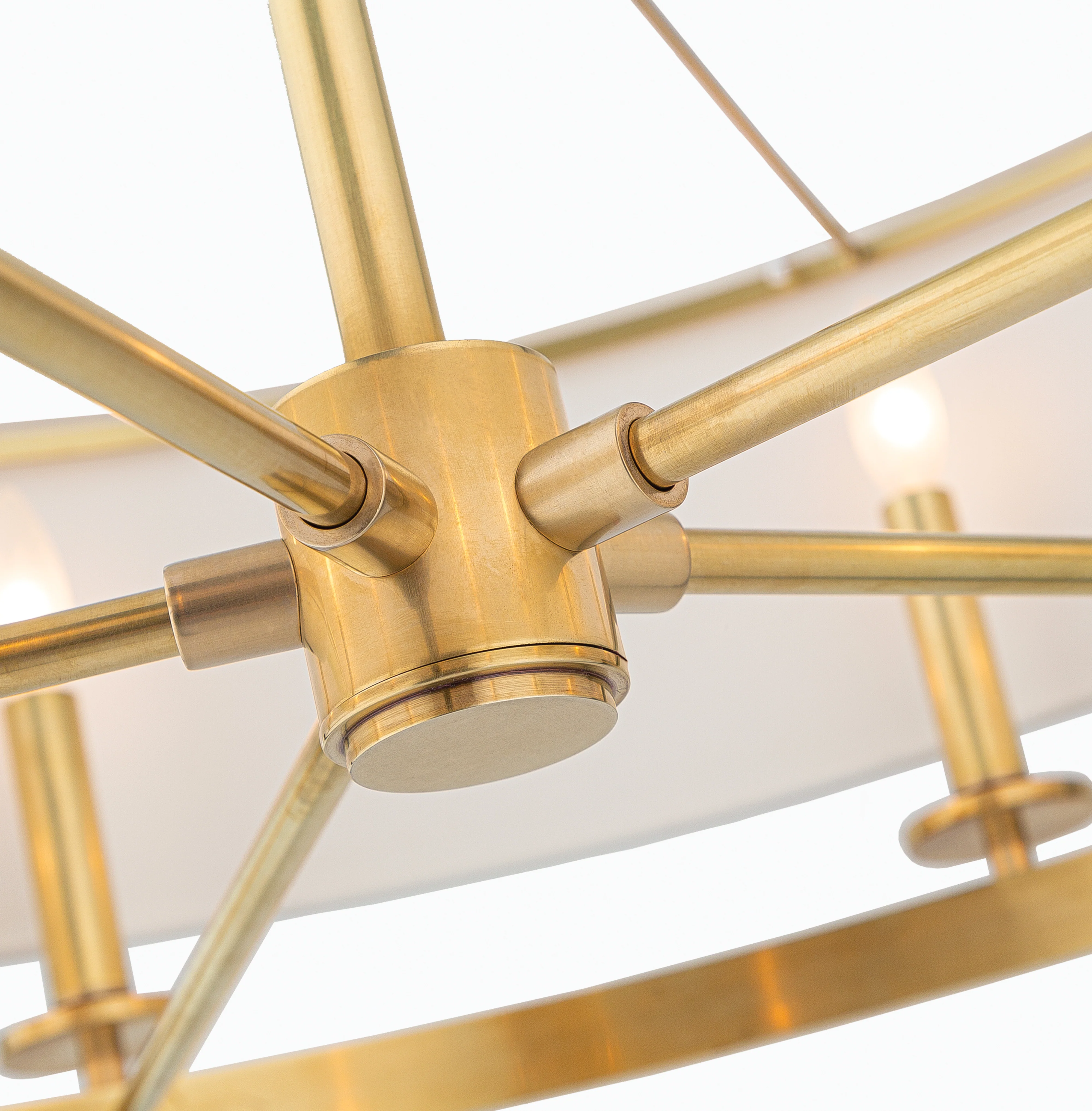 Reece Lighting In Aged Brass - Image 6