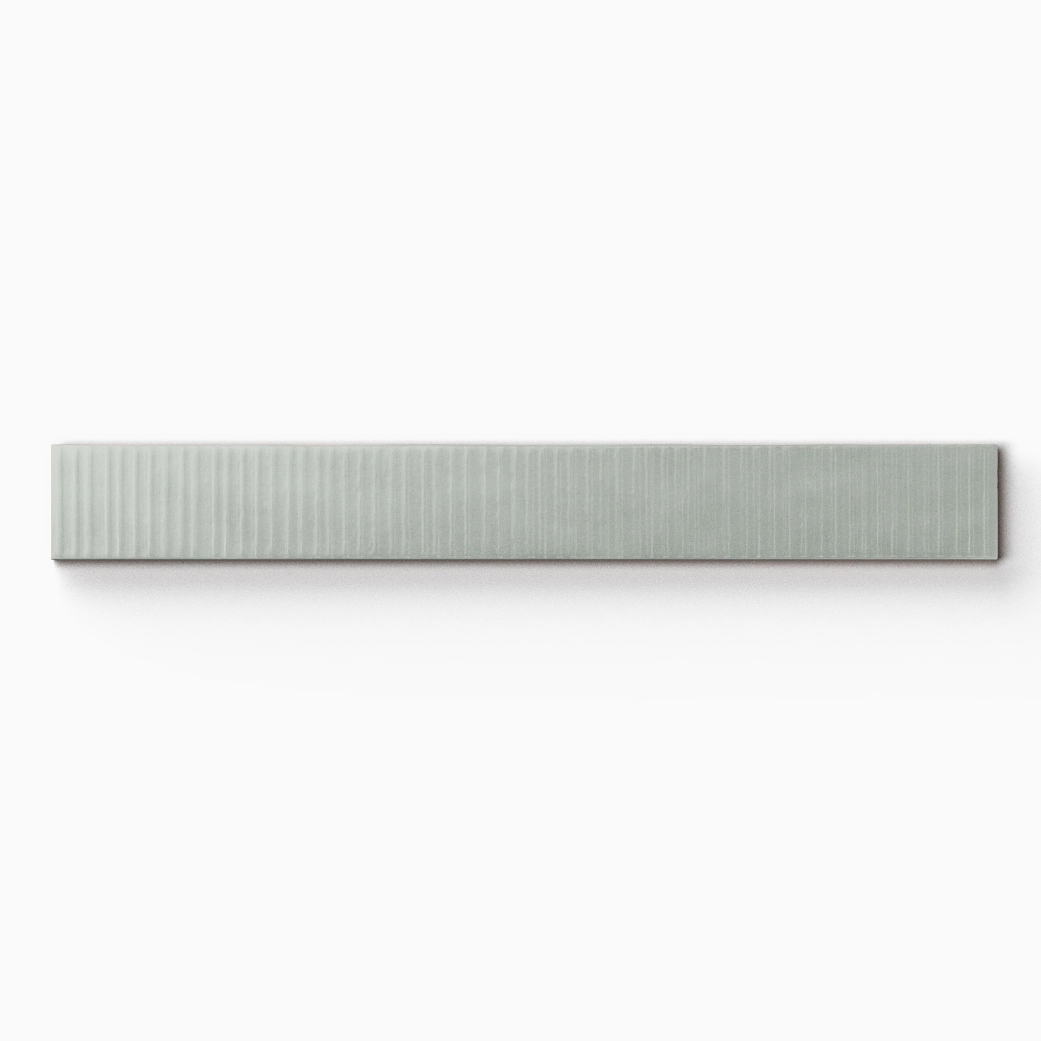 Remi 2x17 Glossy Ceramic Tile in Pistachio Deco - Image 3