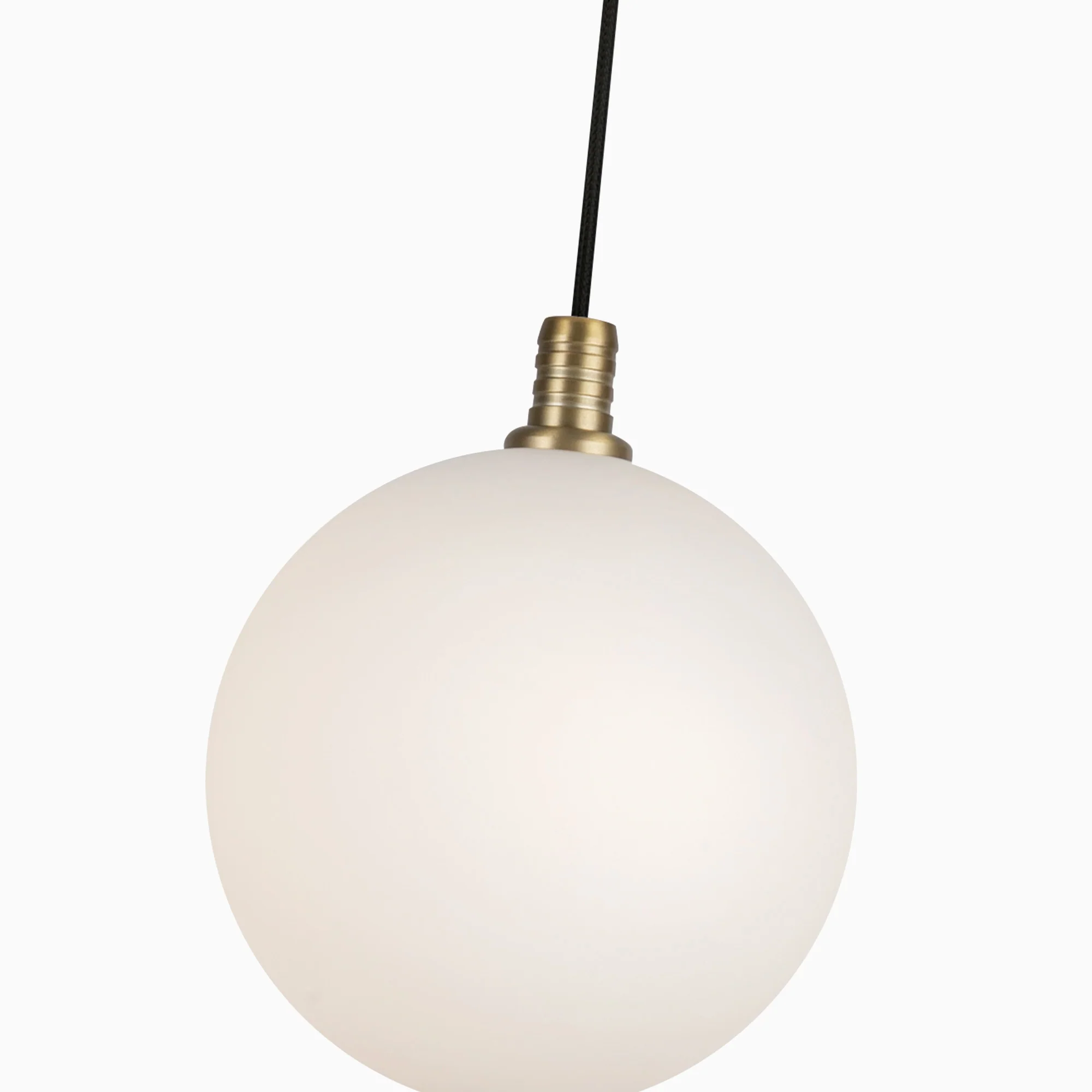 Renee 6" LED Pendant in Brushed Gold/Opal Glass - Image 3