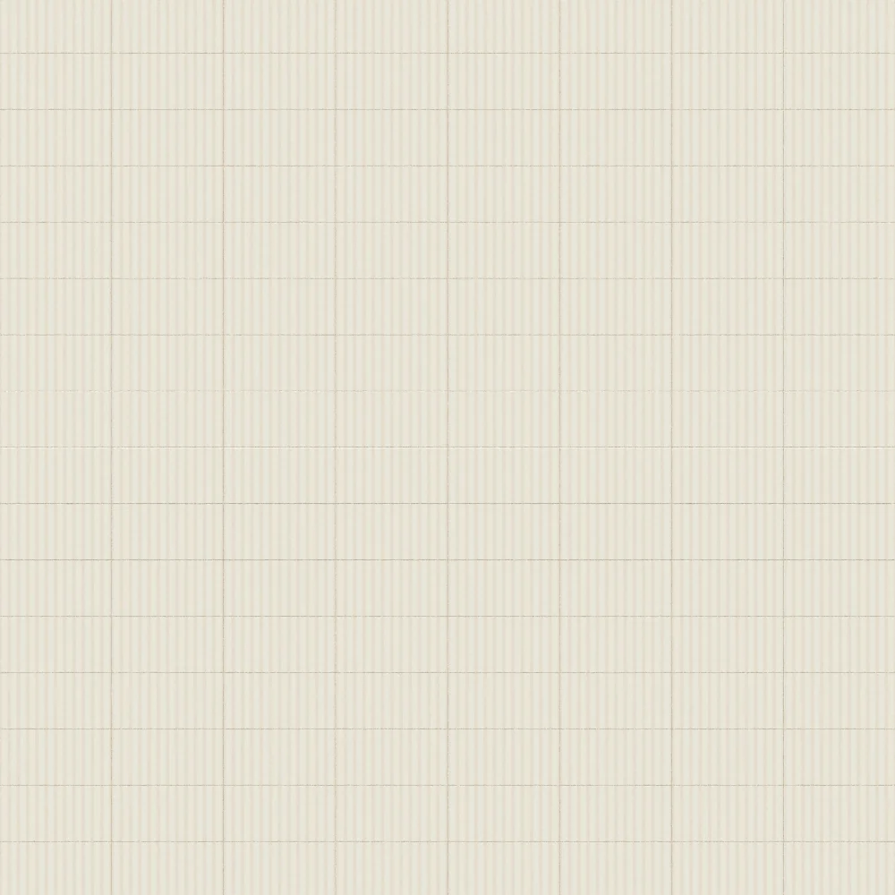 Riley 12x24 Matte Porcelain Tile in Striped Pattern Cream - Image 9