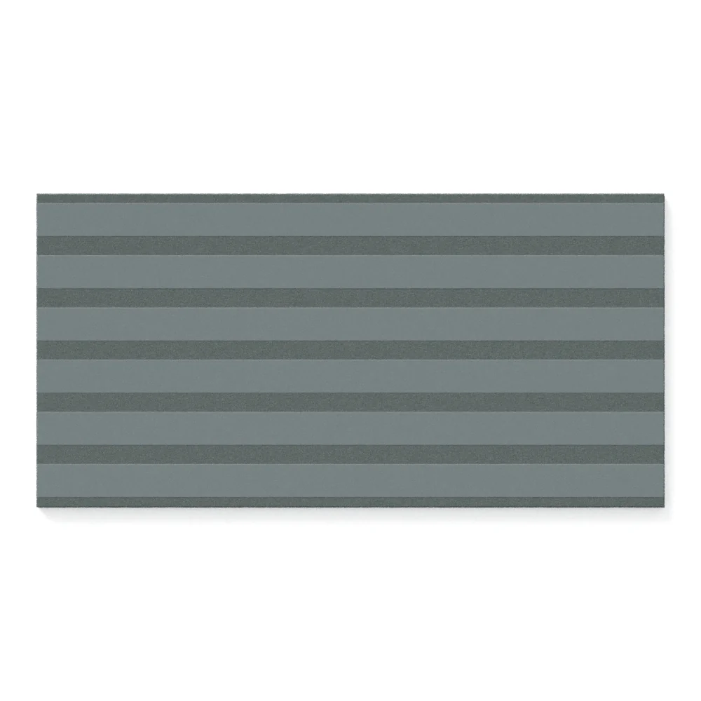 Riley 12x24 Matte Porcelain Tile in Striped Pattern Indigo - Image 2