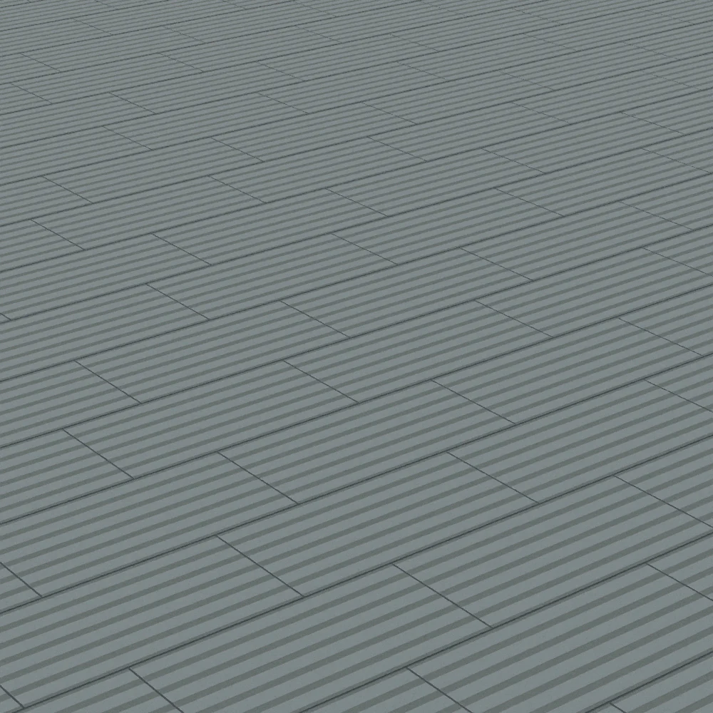 Riley 12x24 Matte Porcelain Tile in Striped Pattern Indigo - Image 6