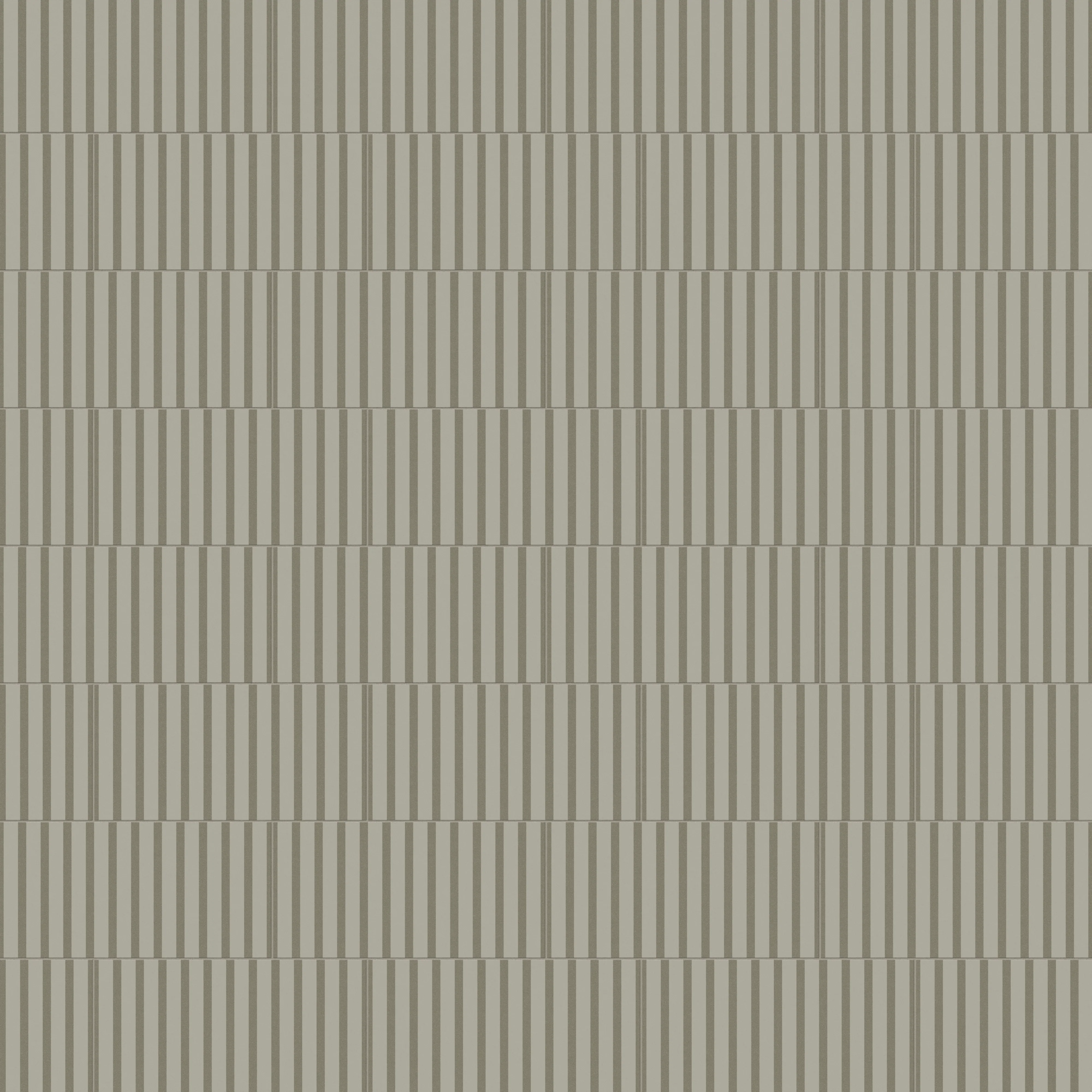 Riley 12x24 Matte Porcelain Tile in Striped Pattern Sterling - Image 8