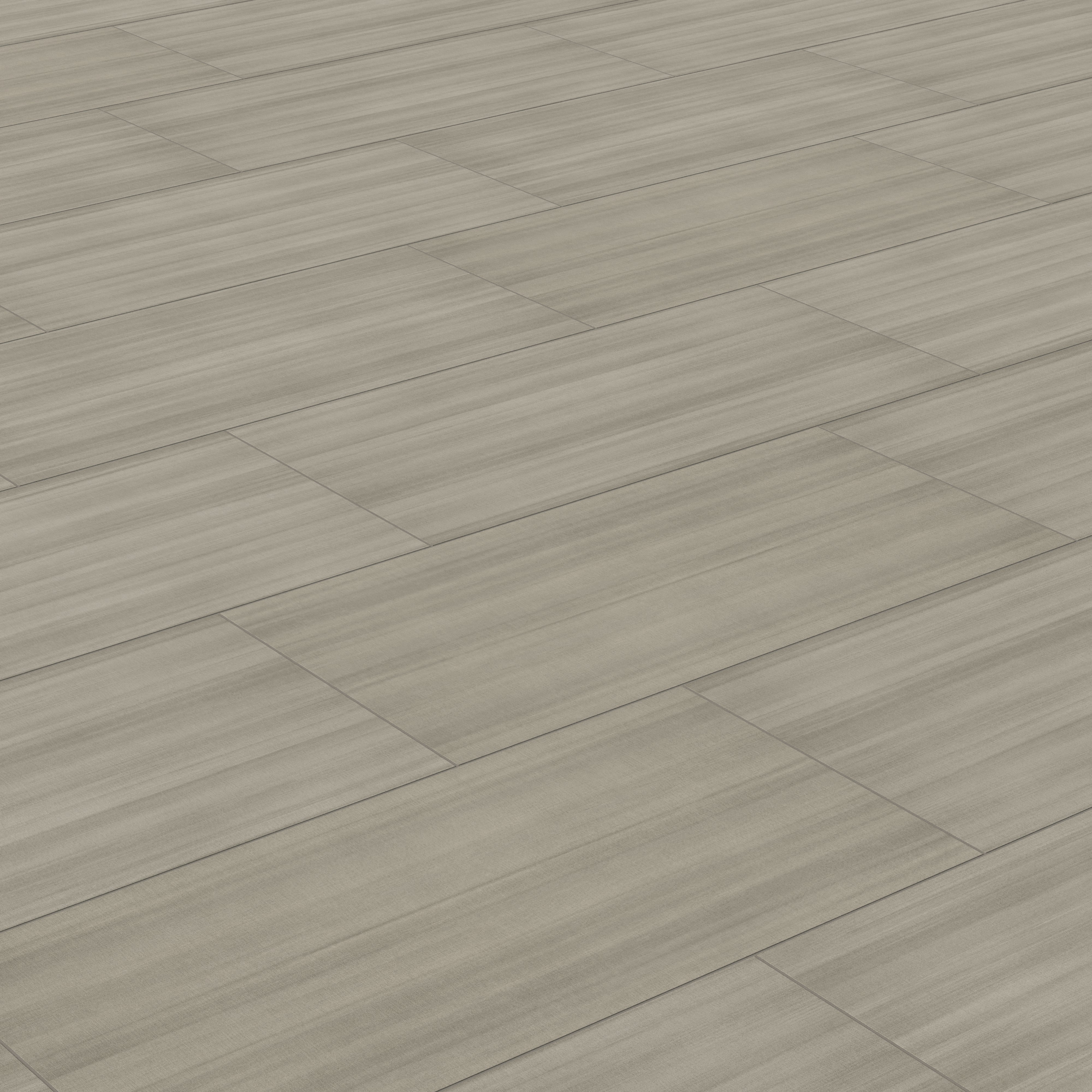 Riley 24x48 Matte Porcelain Tile in Linen Pattern Ash - Image 6