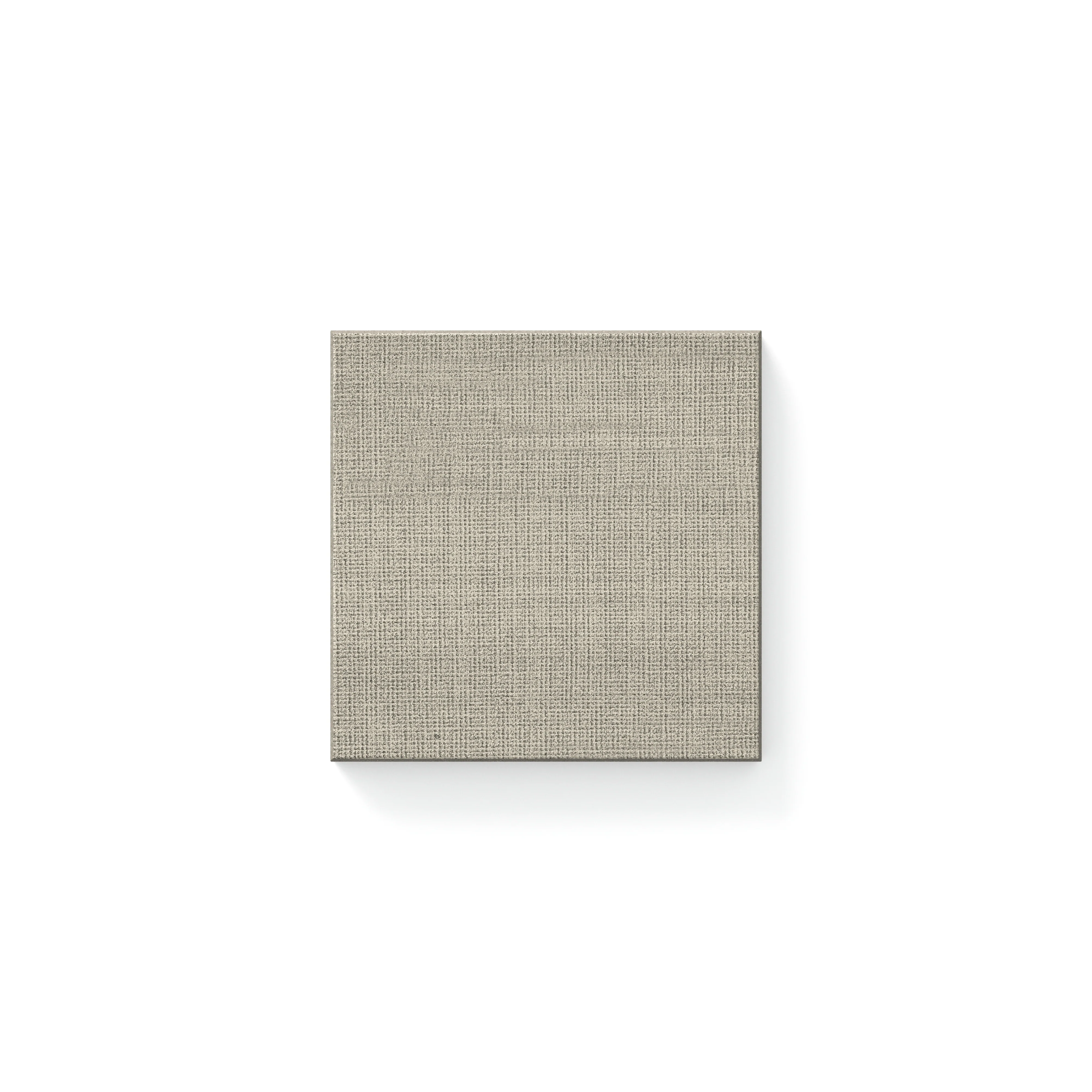 Riley 4x4 Matte Linen Pattern in Oyster Sample