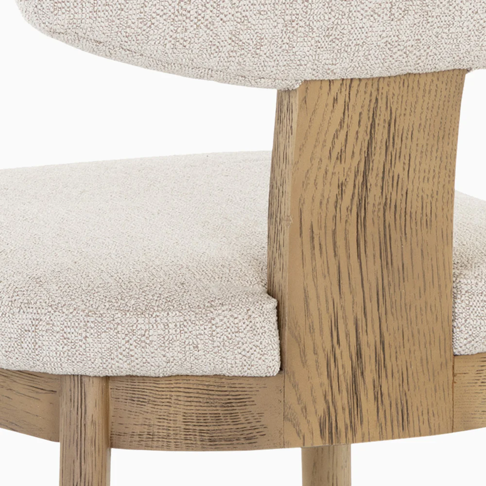 Rita Dining Chairs in Taupe, Set of 2 - Image 8