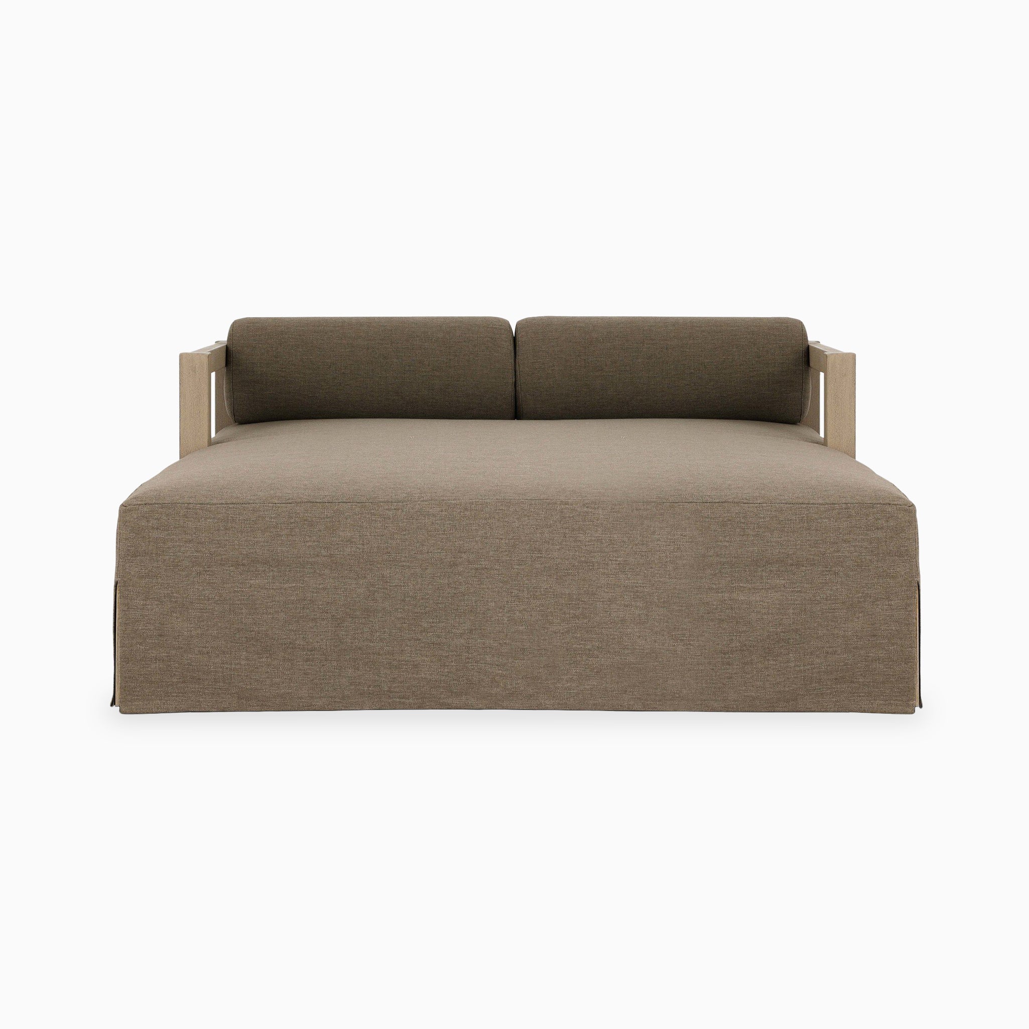 Riverton Outdoor Daybed in Alessi Fawn - Image 3