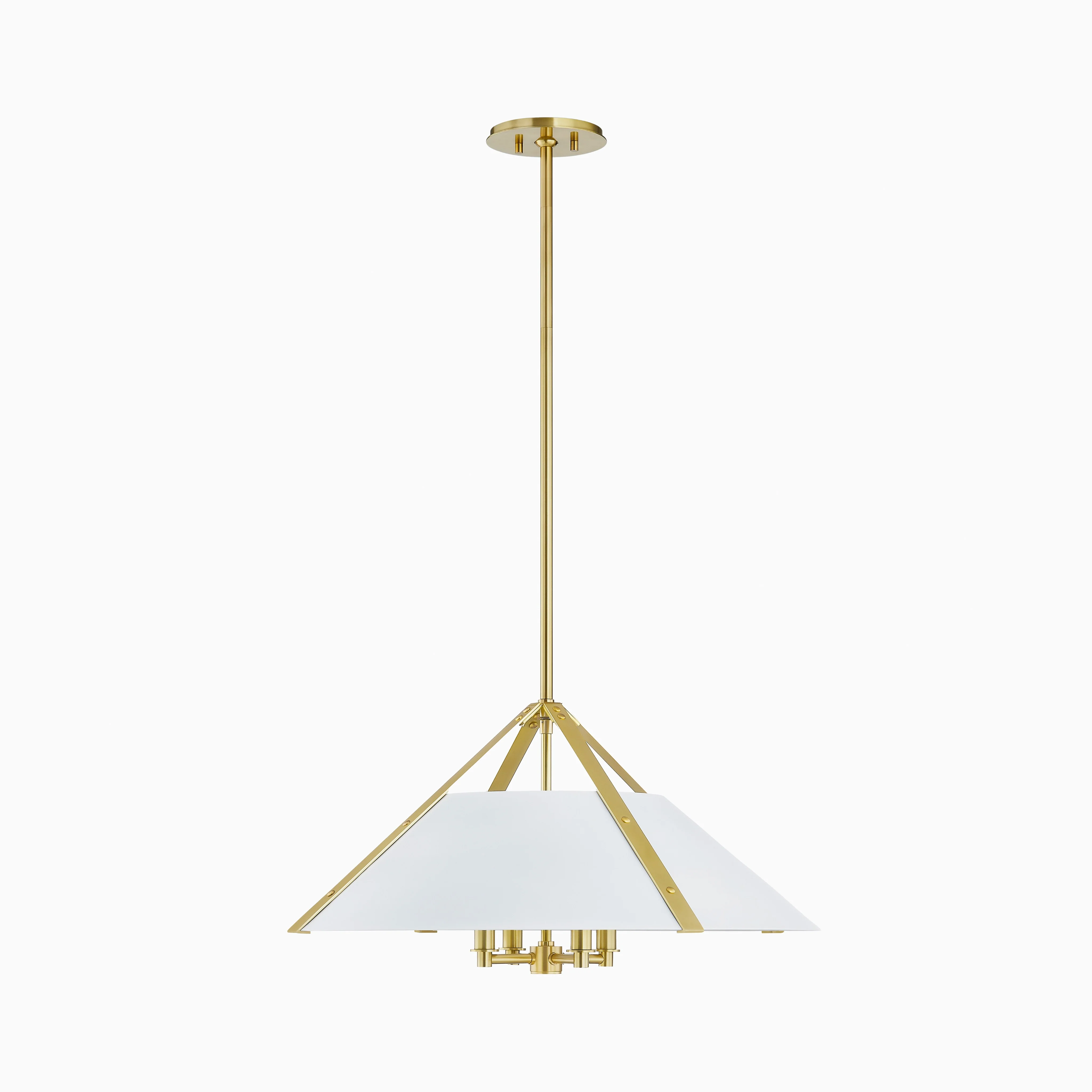 Robbins Pendant in Aged Brass - Image 4