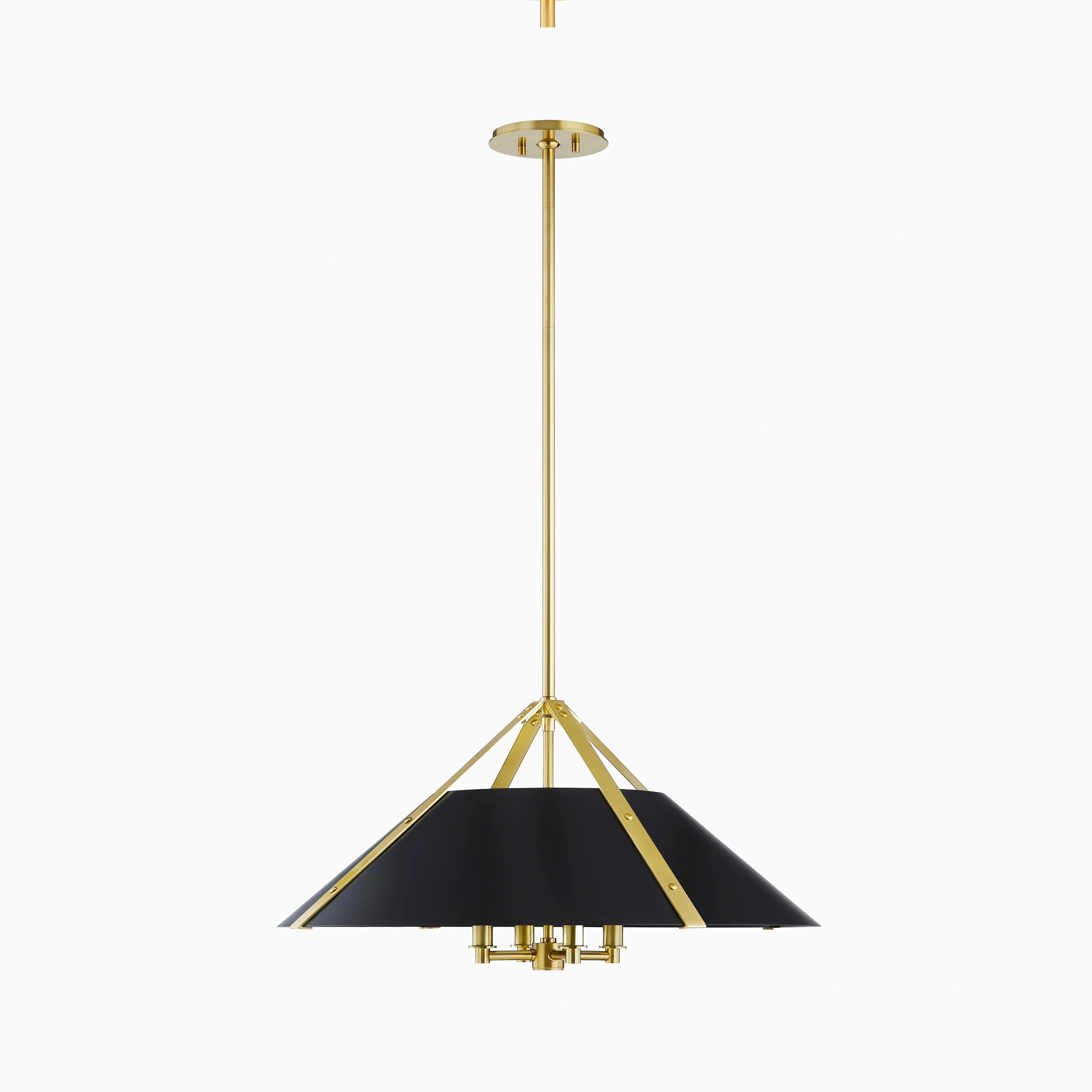 Robbins Pendant in Aged Brass/Soft Black - Image 3