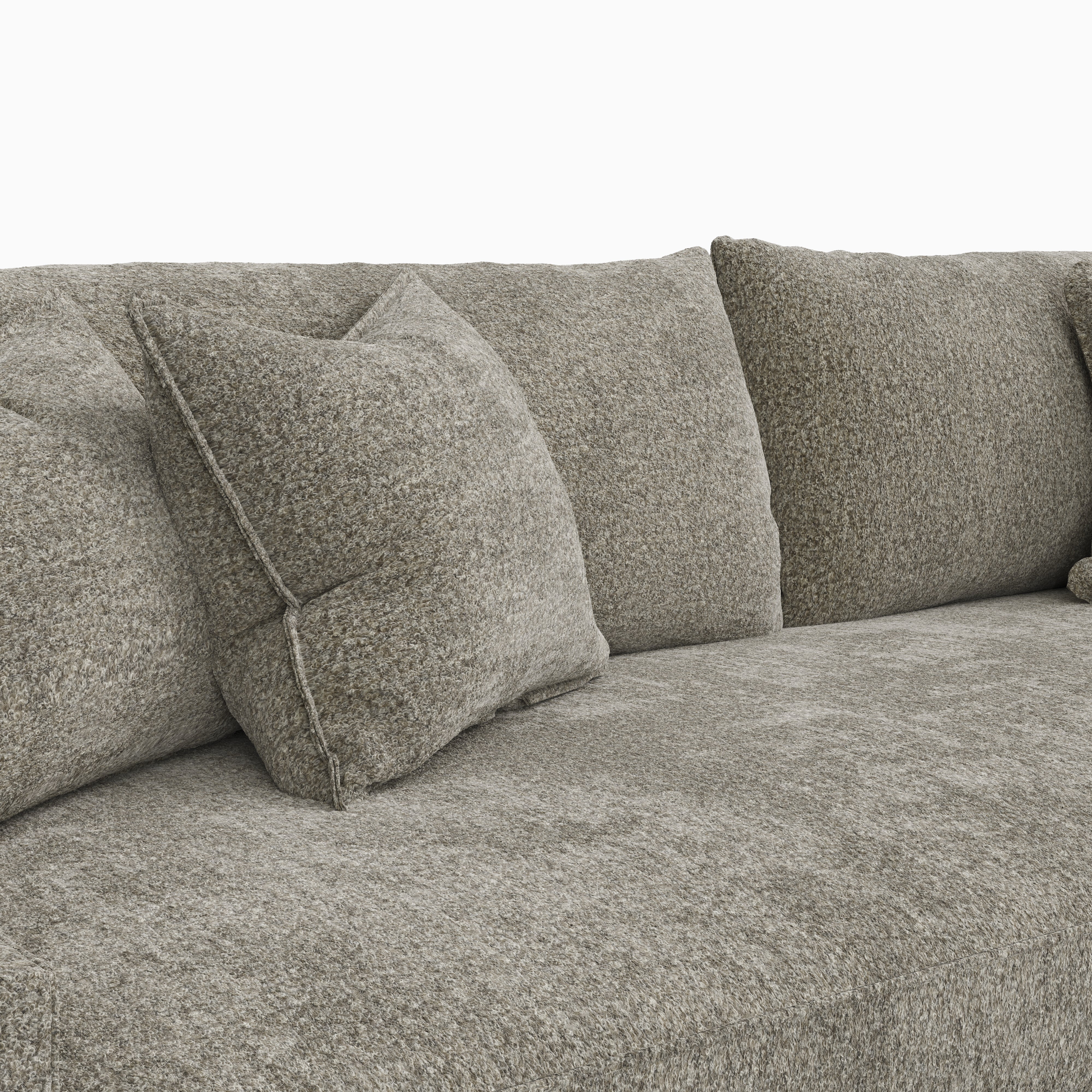 Ronan Sofa in Mushroom, 110" - Image 3