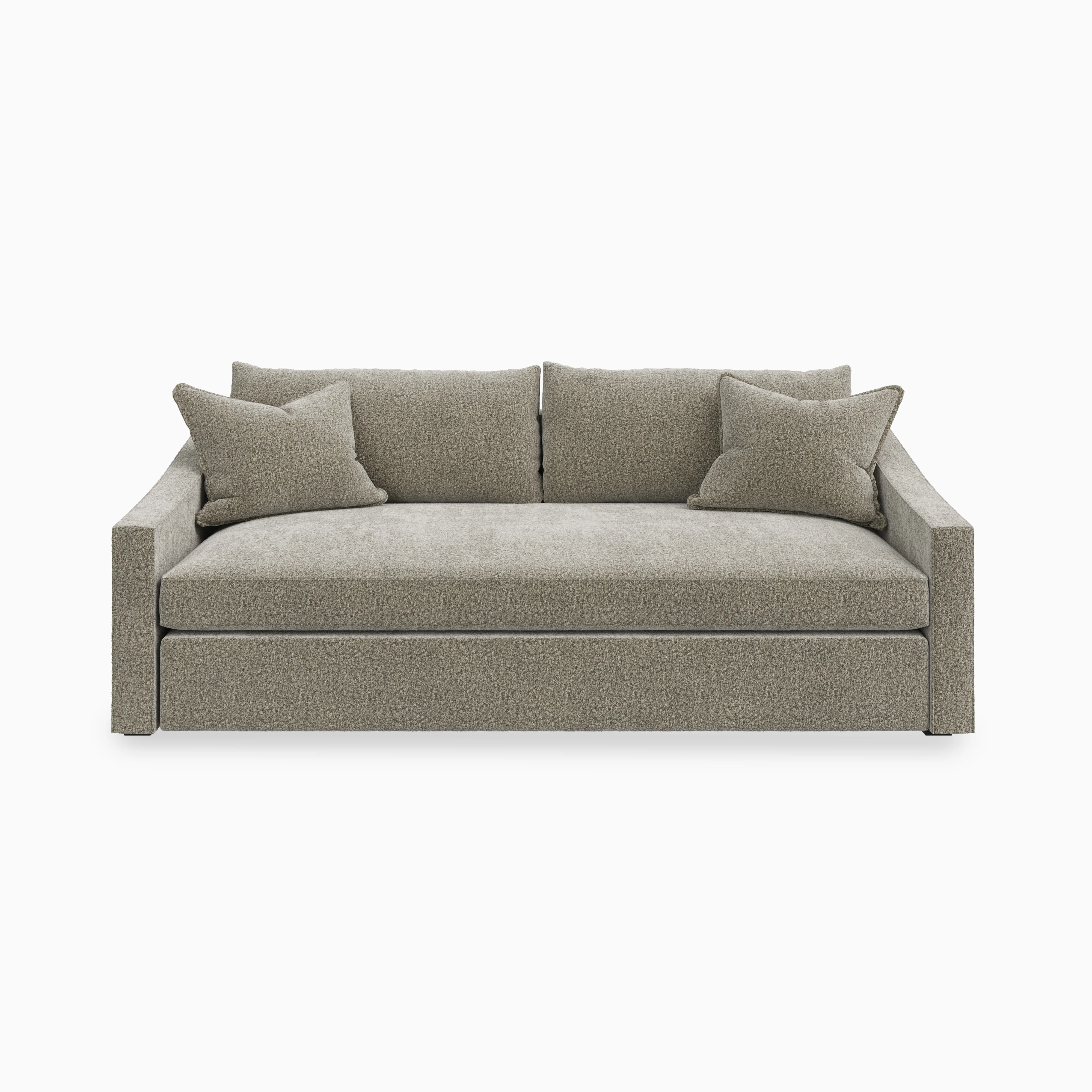 Ronan Sofa in Mushroom, 86"