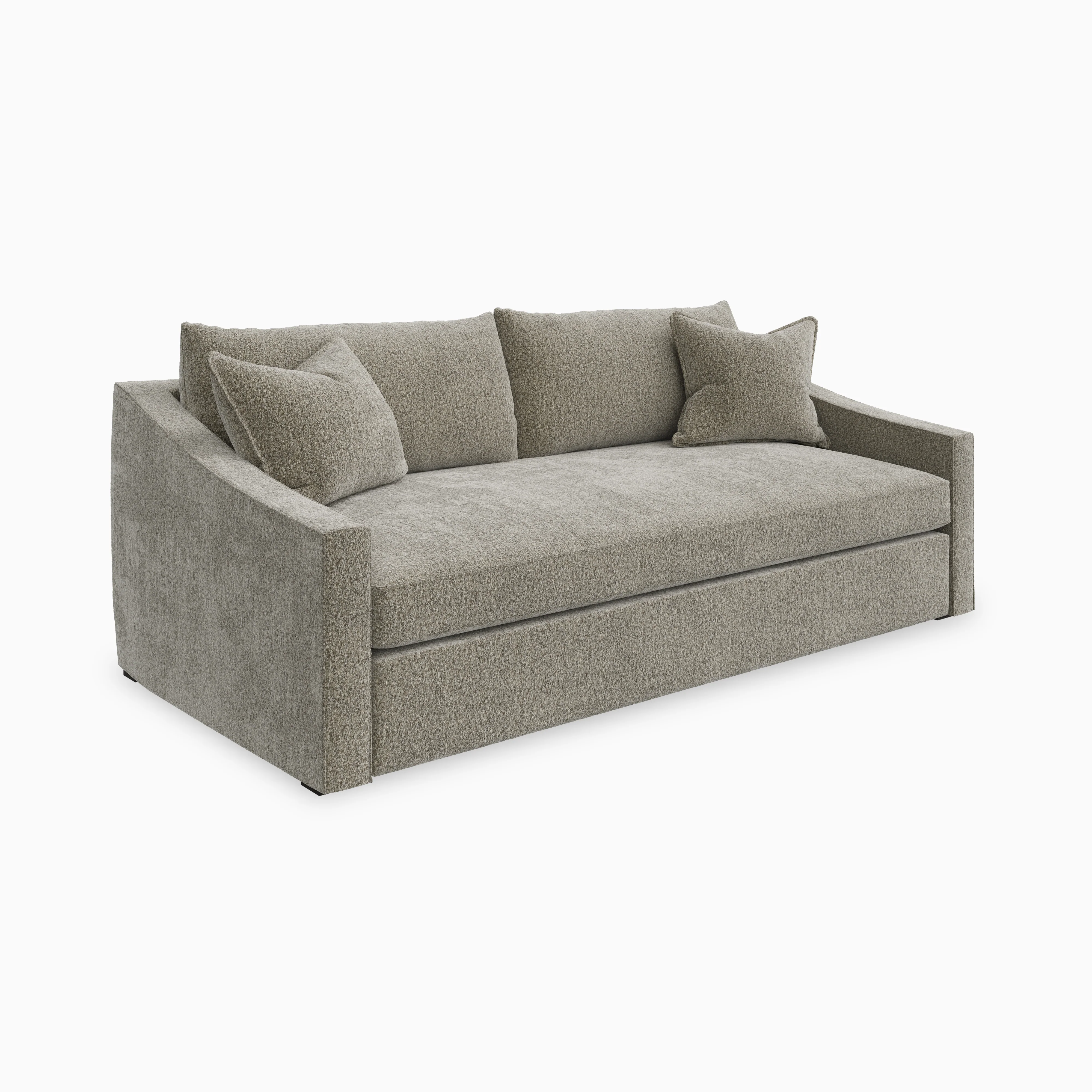 Ronan Sofa in Mushroom, 86" - Image 2