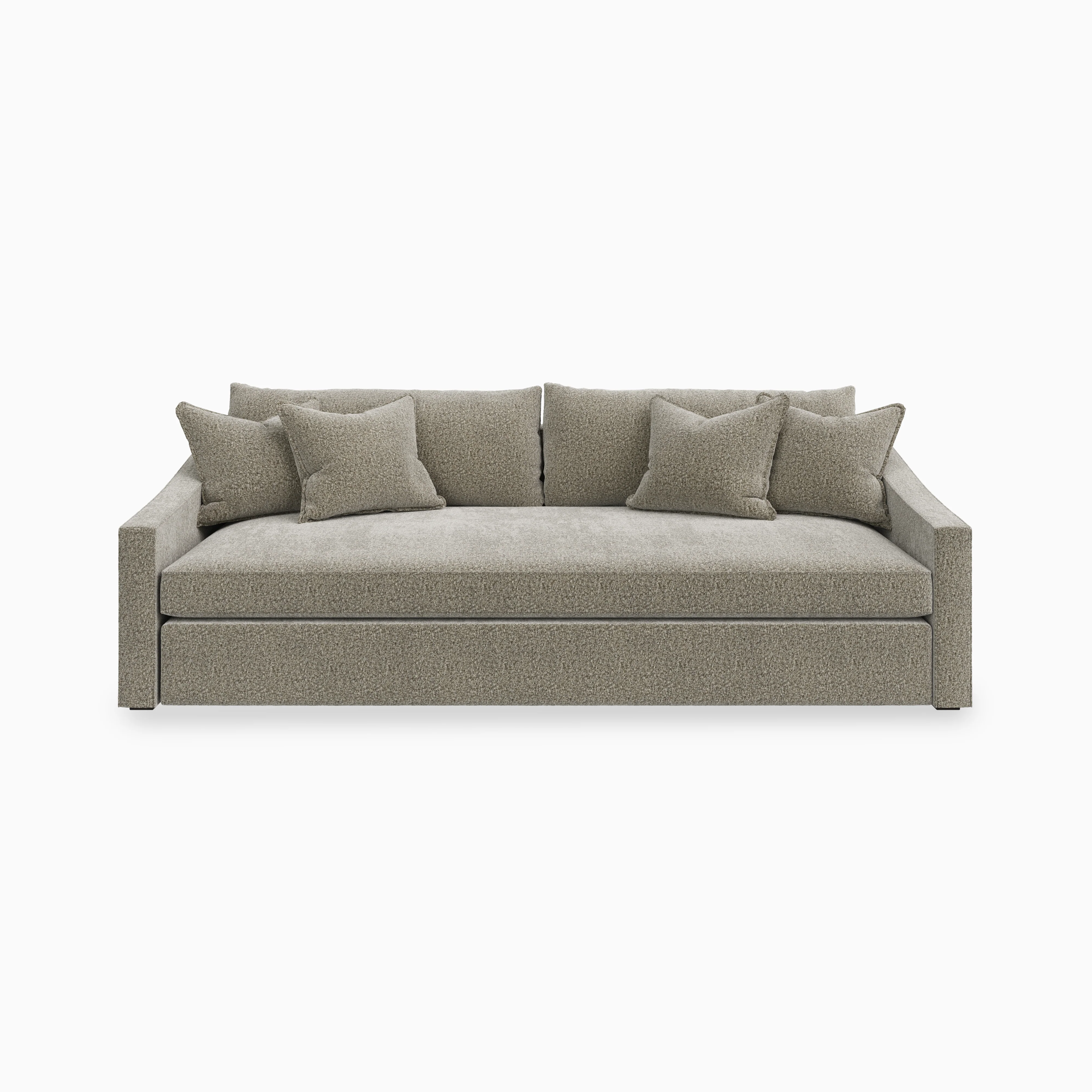 Ronan Sofa in Mushroom, 98"