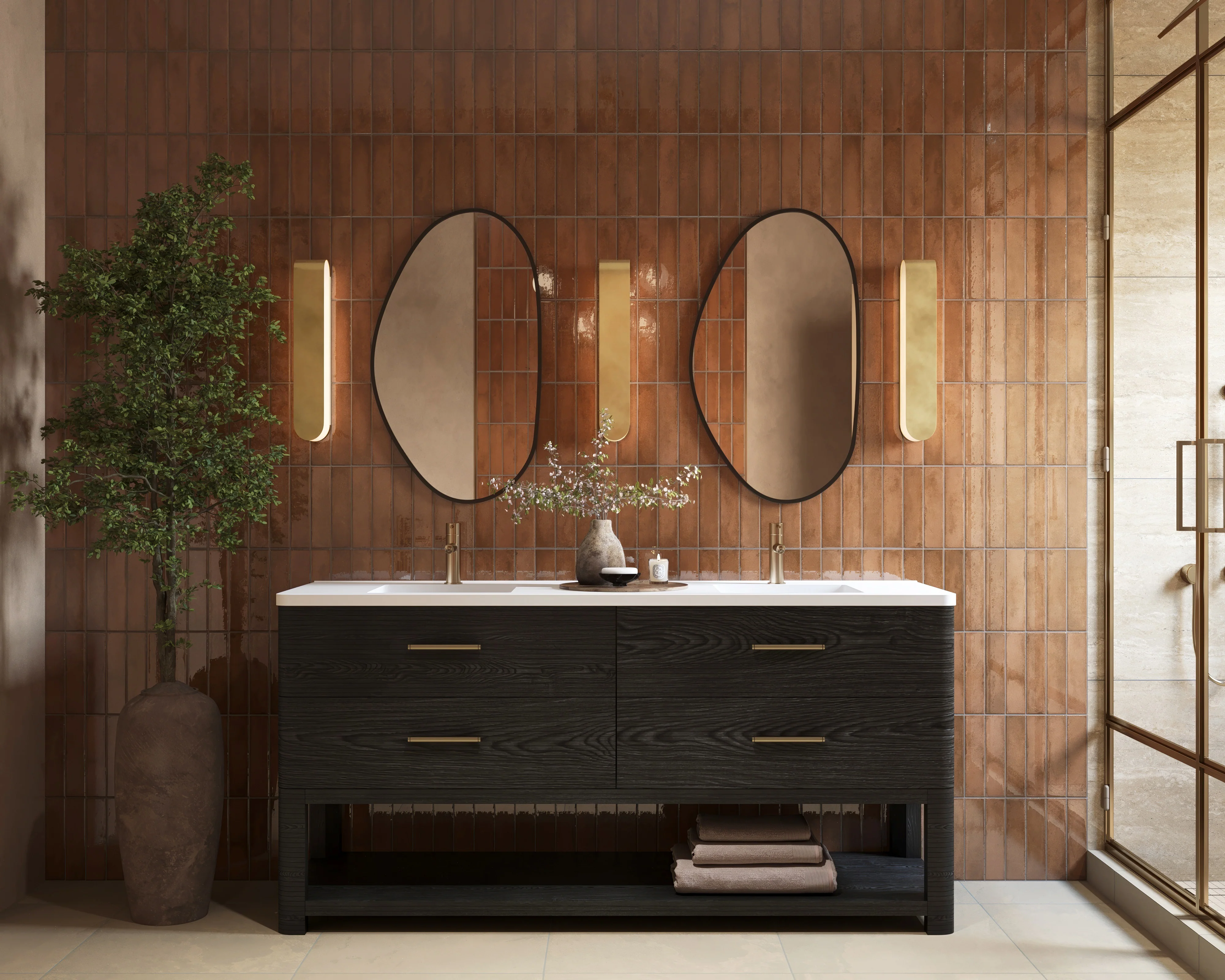 Rory Mirror in Matte Black - Image 16