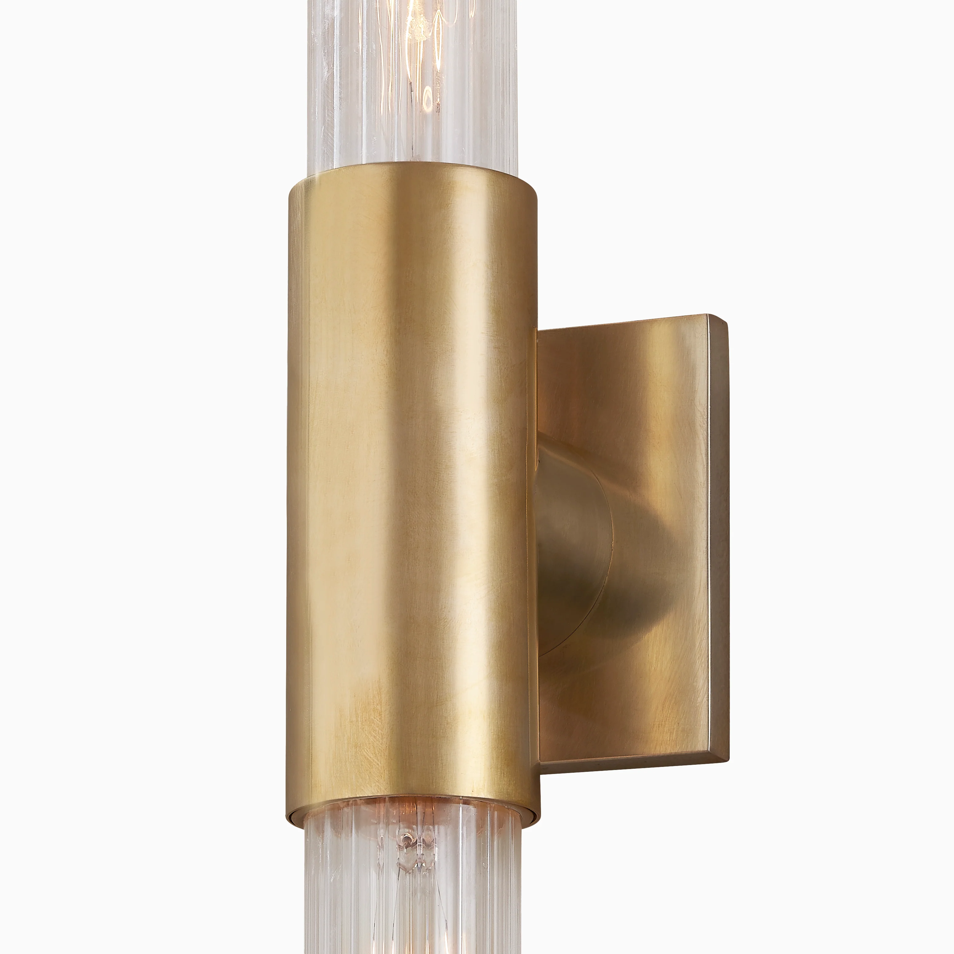 Rupert 28" Wall Sconce in Aged Brass - Image 2