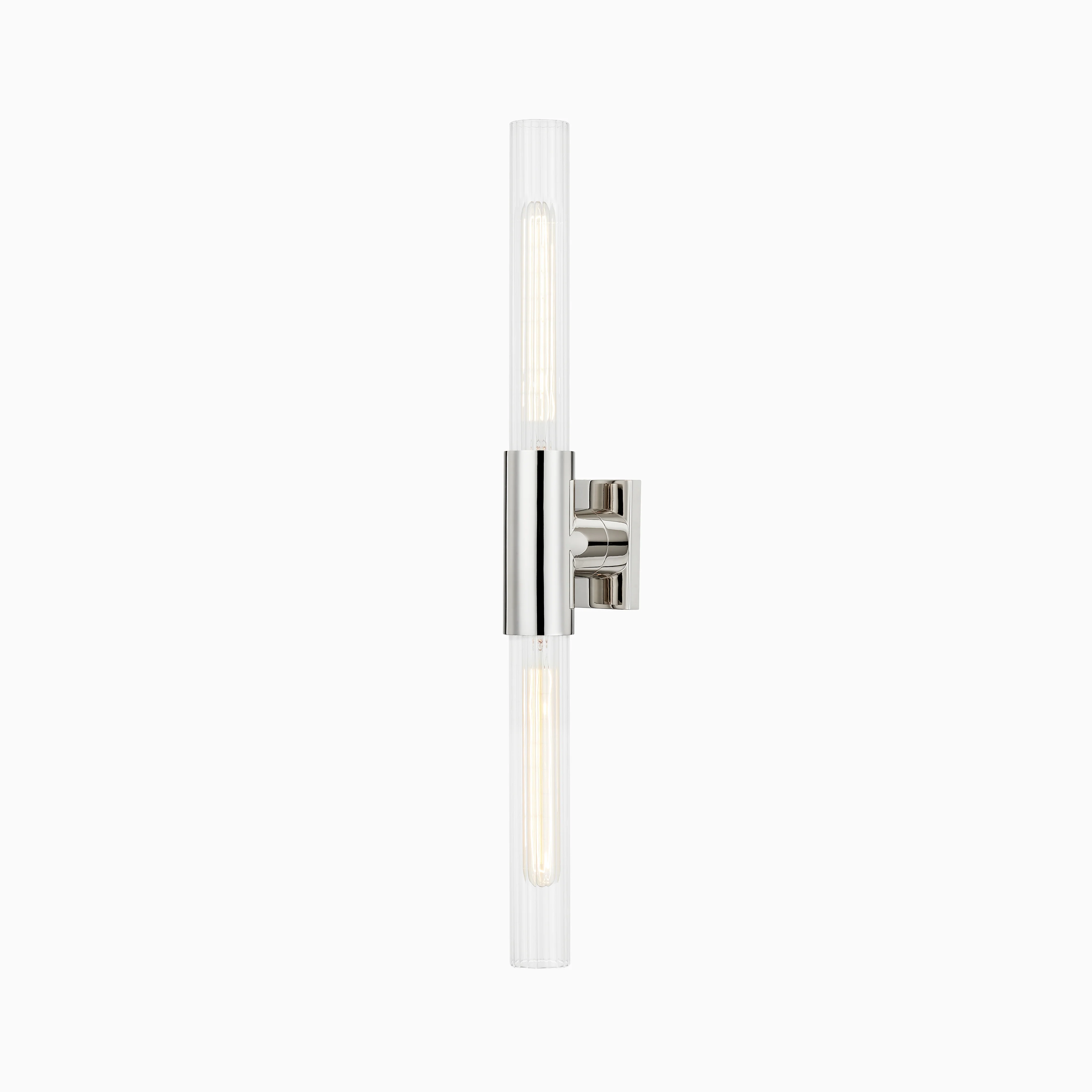 Rupert 28" Wall Sconce in Polished Nickel