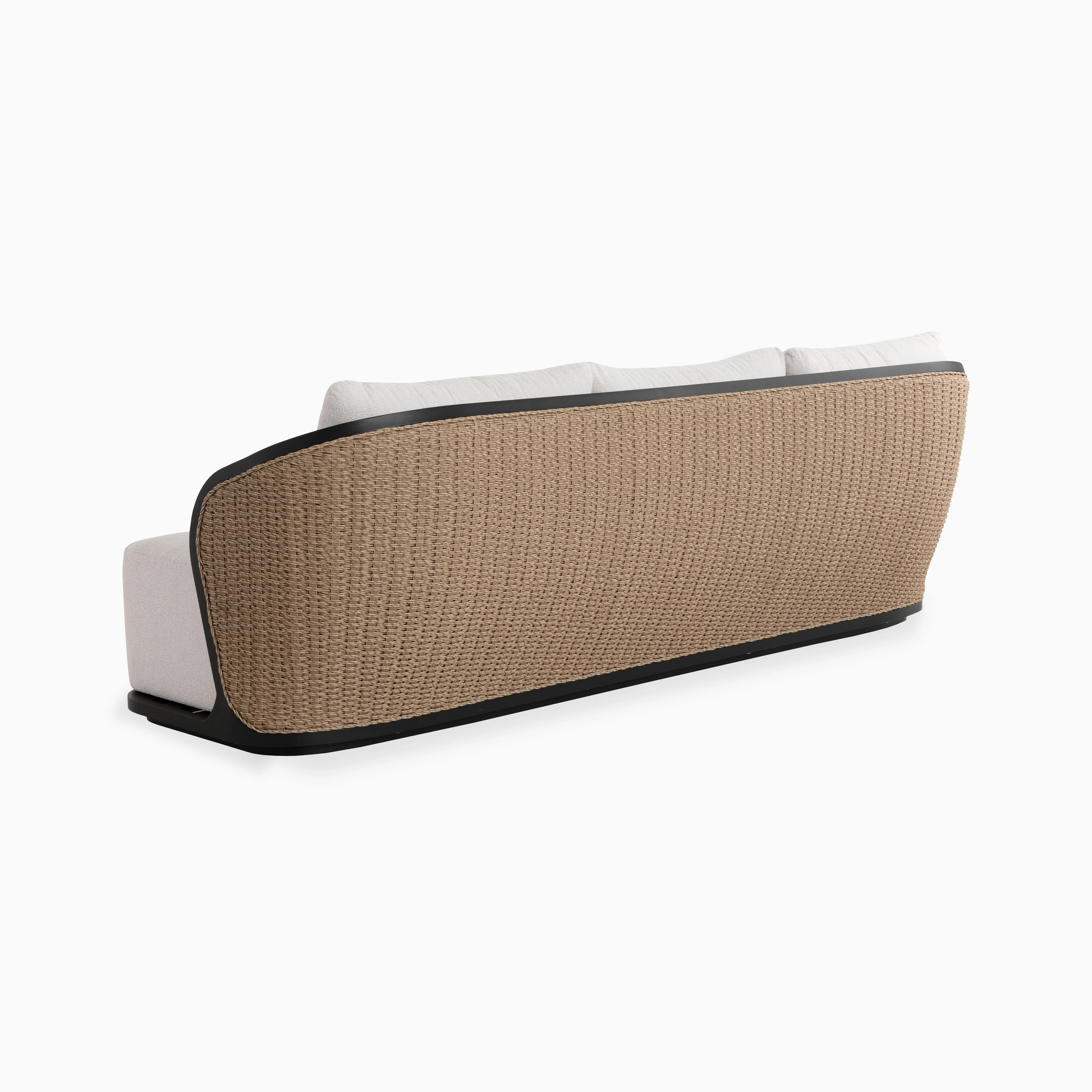 Sabine Outdoor Sofa in Cream - Image 4
