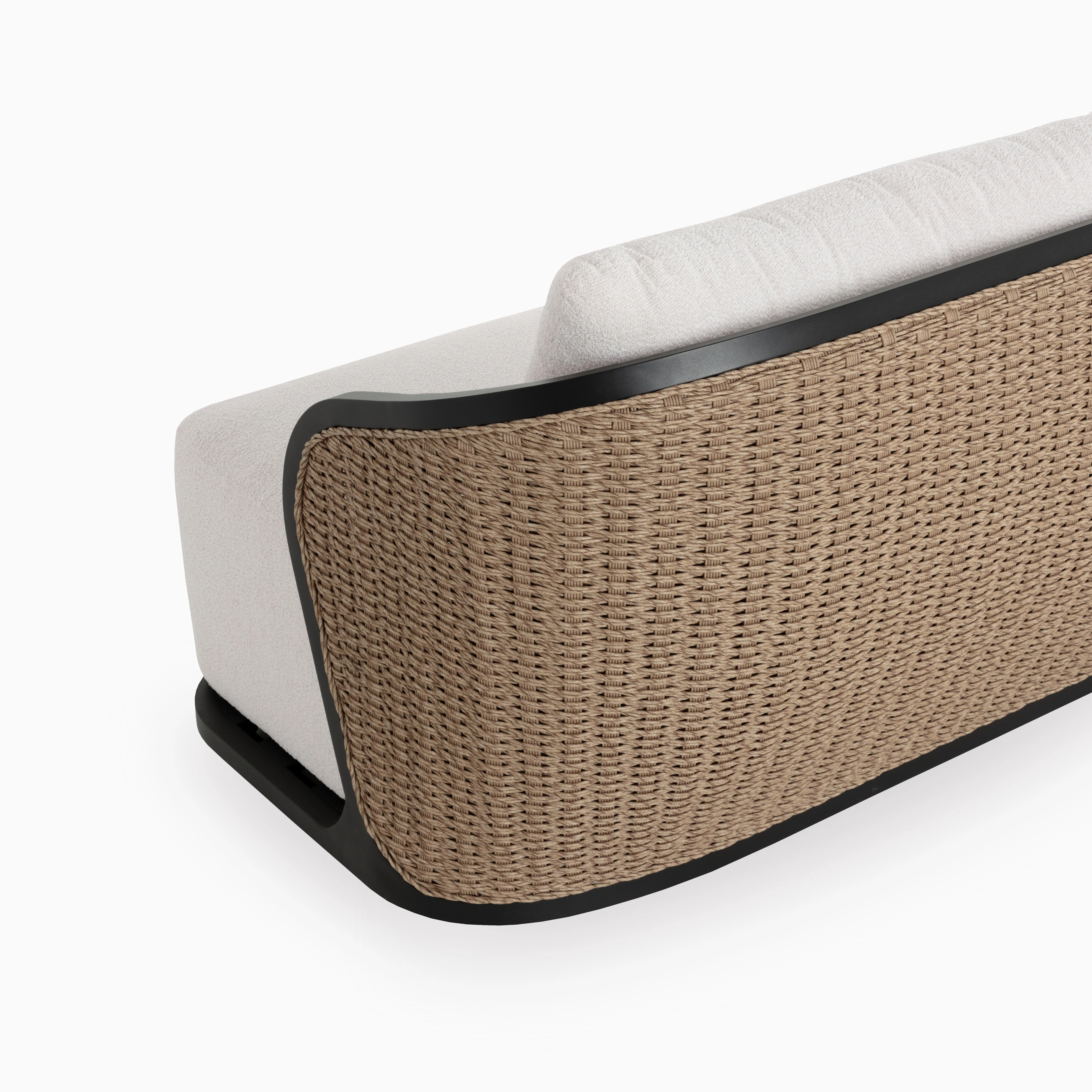 Sabine Outdoor Sofa in Cream - Image 5