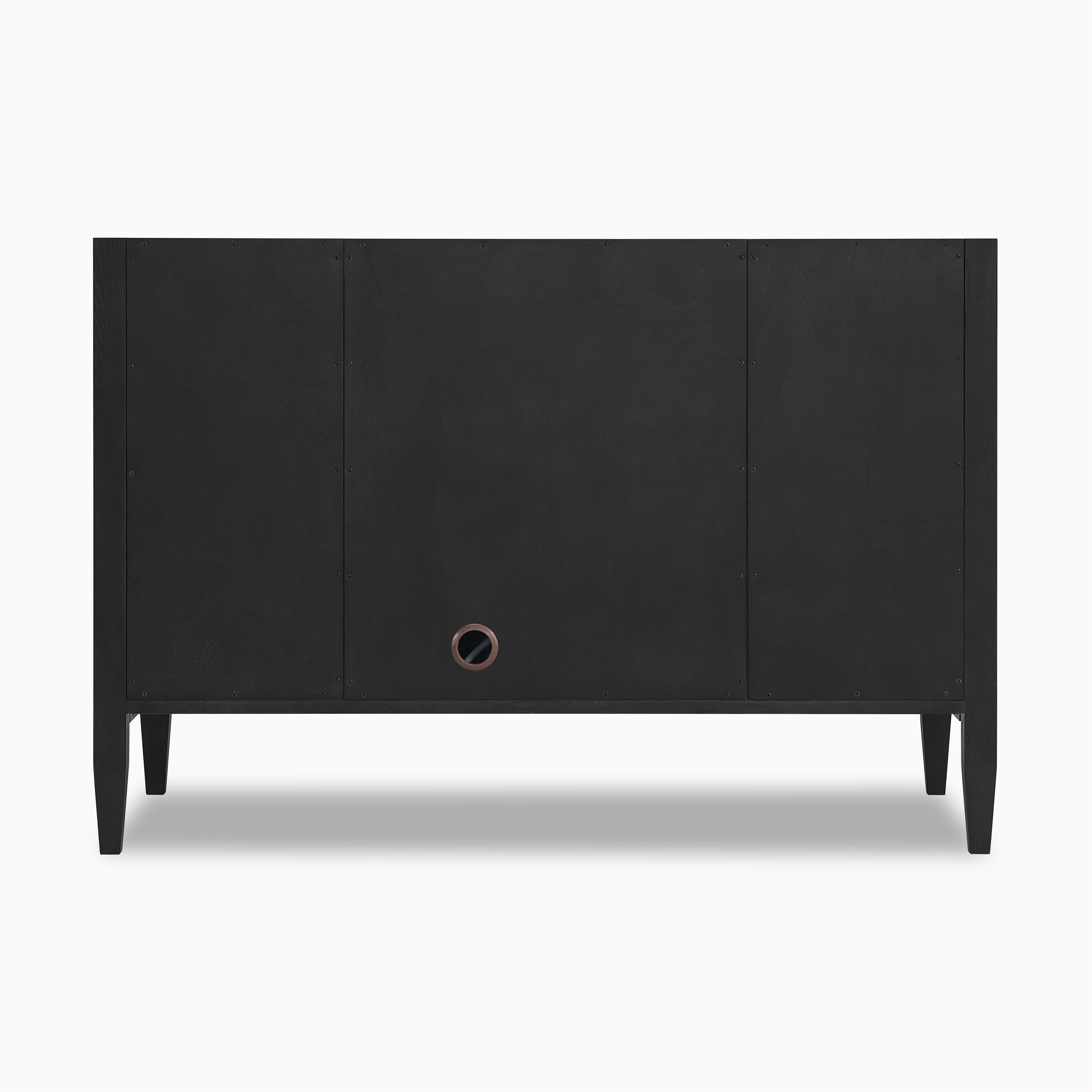 Sasha 48" Single Vanity in Carbon Oak with 3 cm White Zeus Quartz Top - Image 4