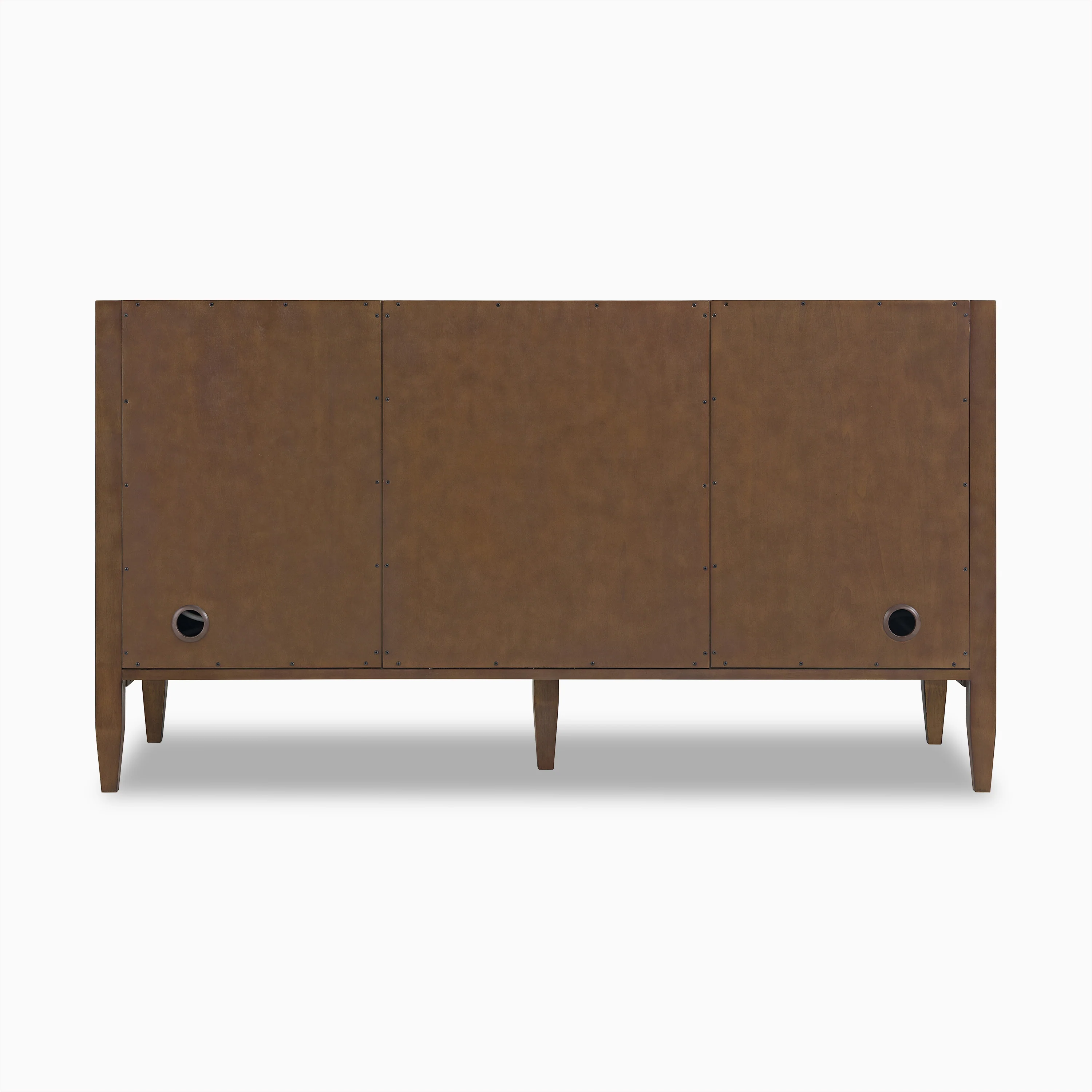Sasha 60" Double Vanity in Mid Century Walnut with 3 cm White Zeus Quartz Top - Image 5