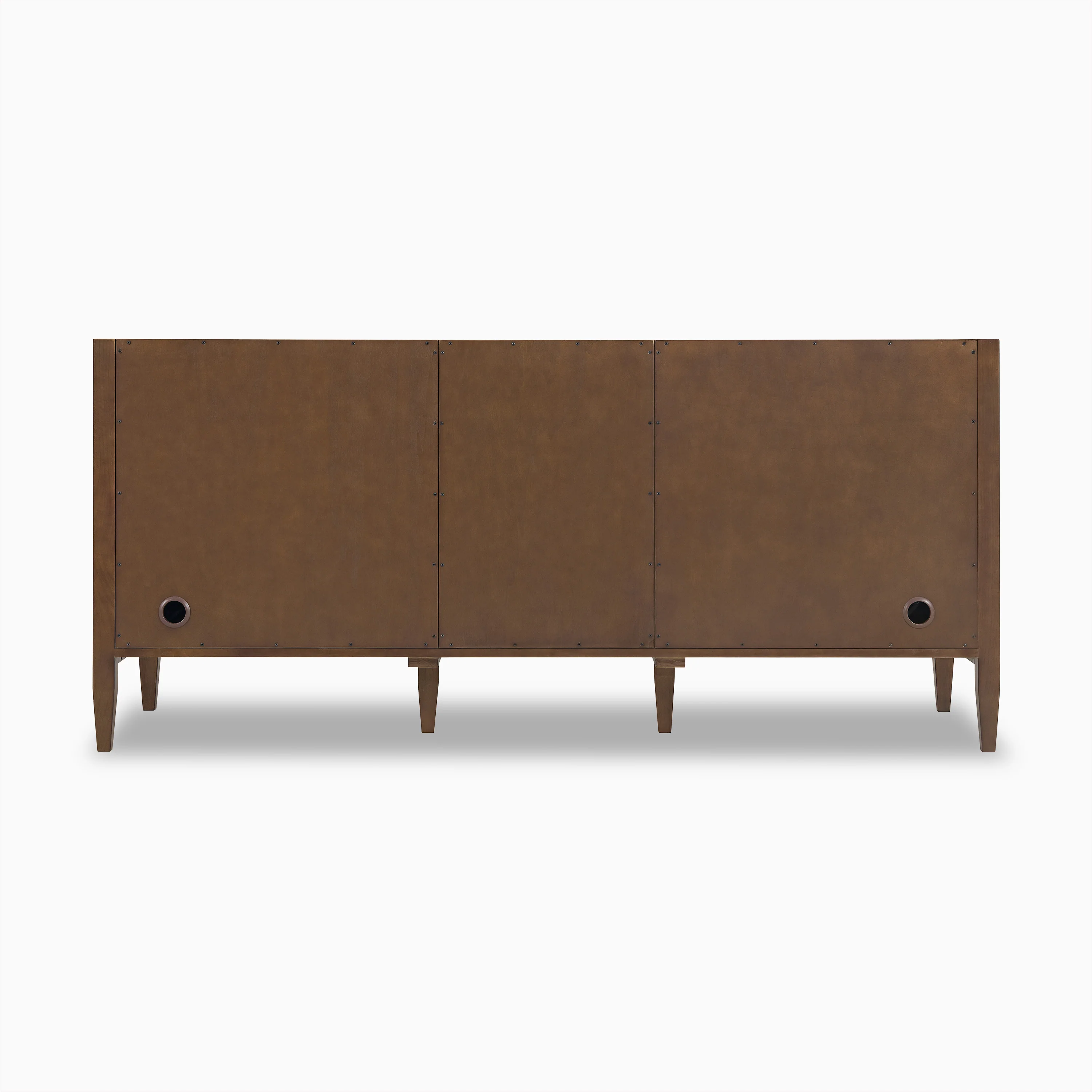 Sasha 72" Double Vanity in Mid Century Walnut with 3 cm White Zeus Quartz Top - Image 5