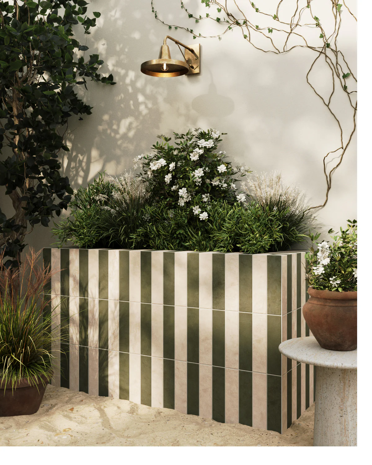 Seabrook Outdoor End Table - Image 7