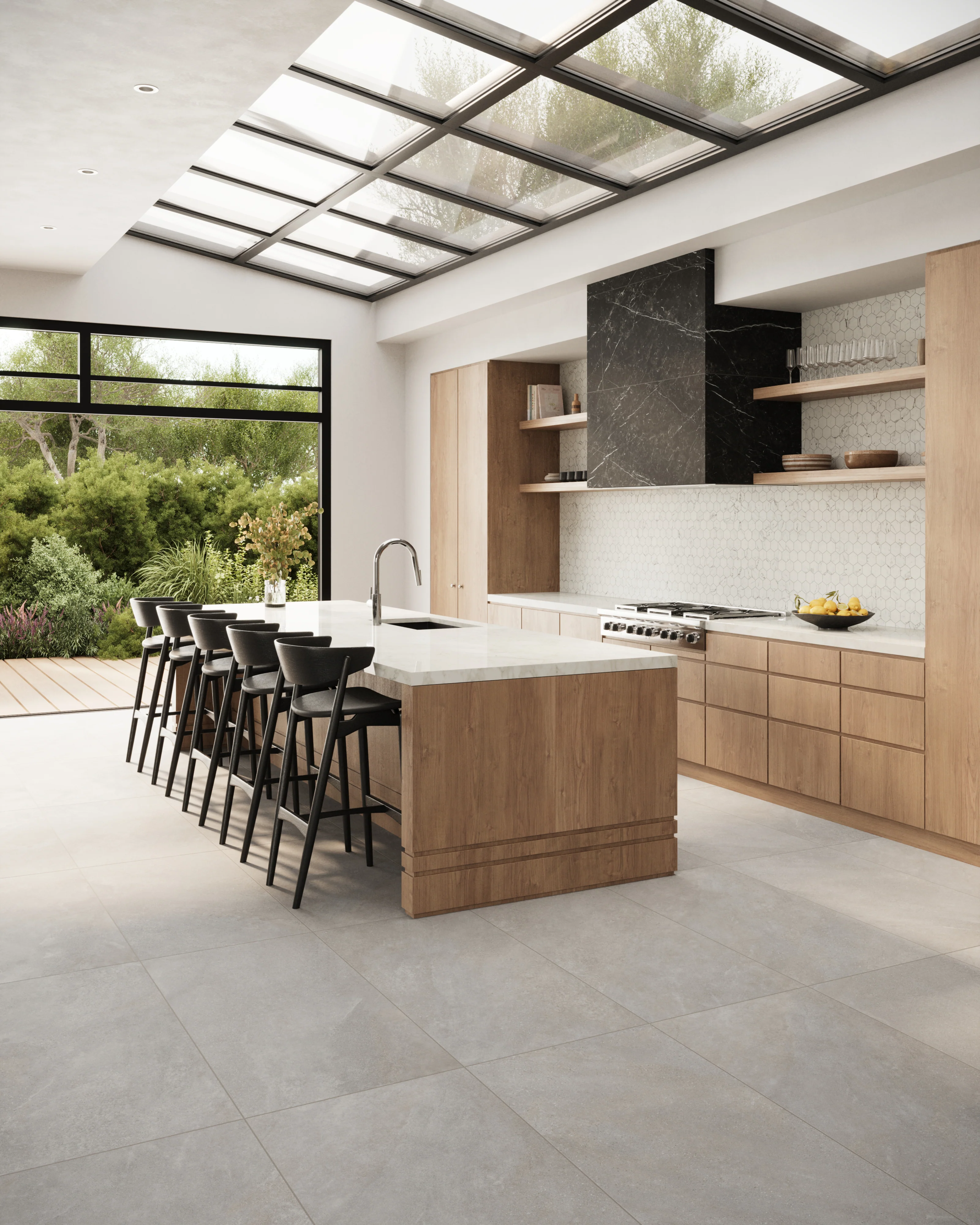 Shea 24x48 Matte Porcelain Tile in Stone - Image 10