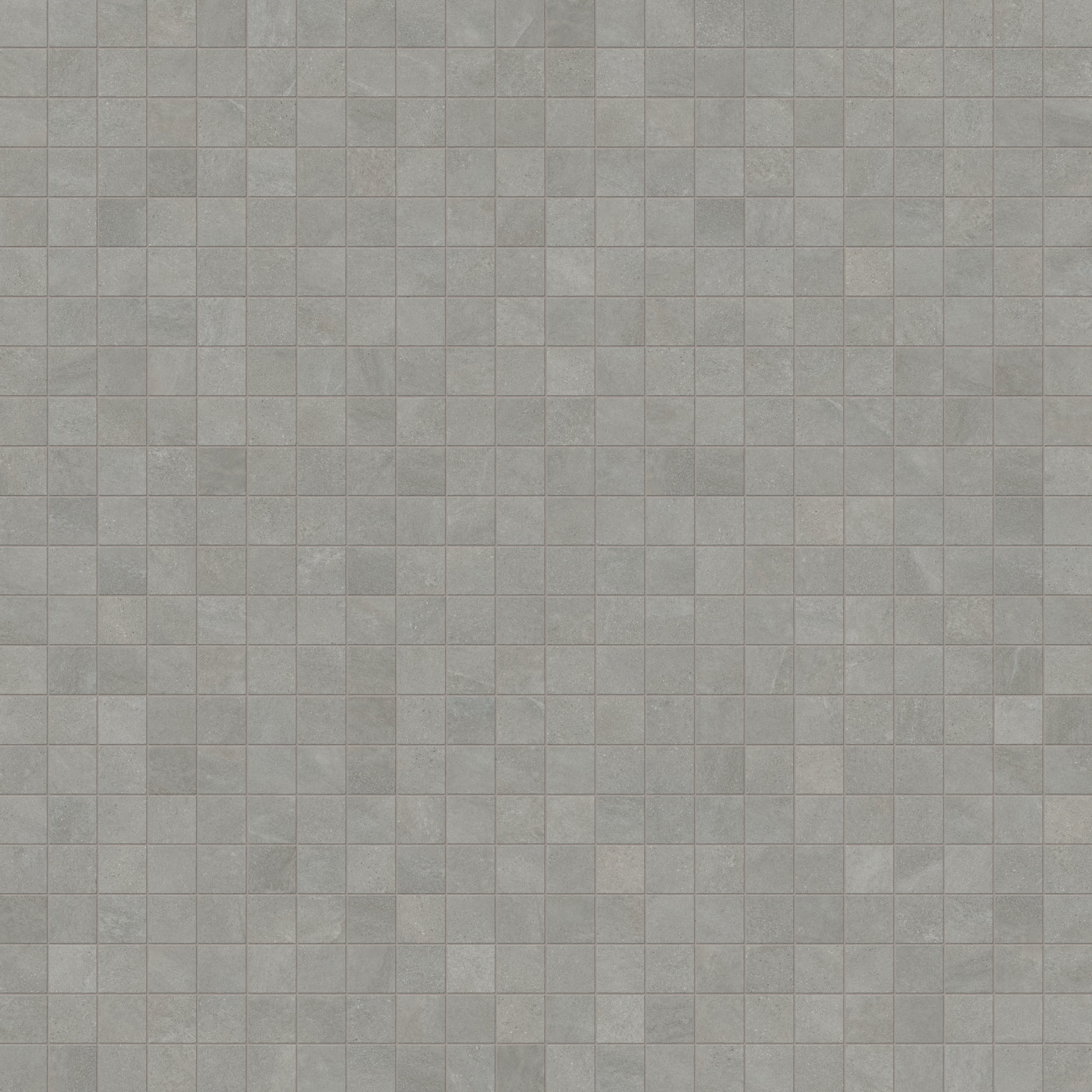 Shea 2x2 Matte Porcelain Mosaic Tile in Stone - Image 4