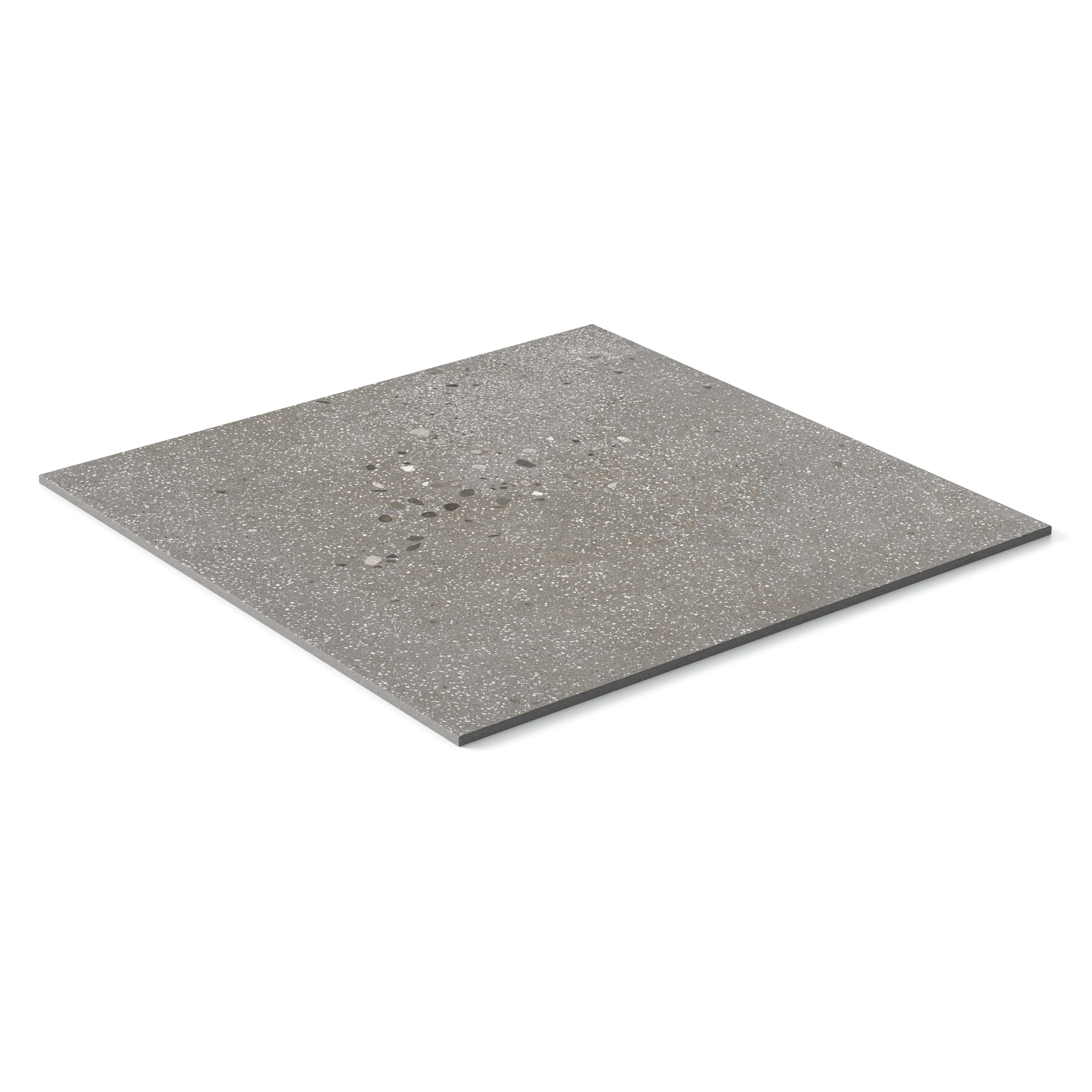 Sloane 24x24 Matte Porcelain Tile in Pebble - Image 4