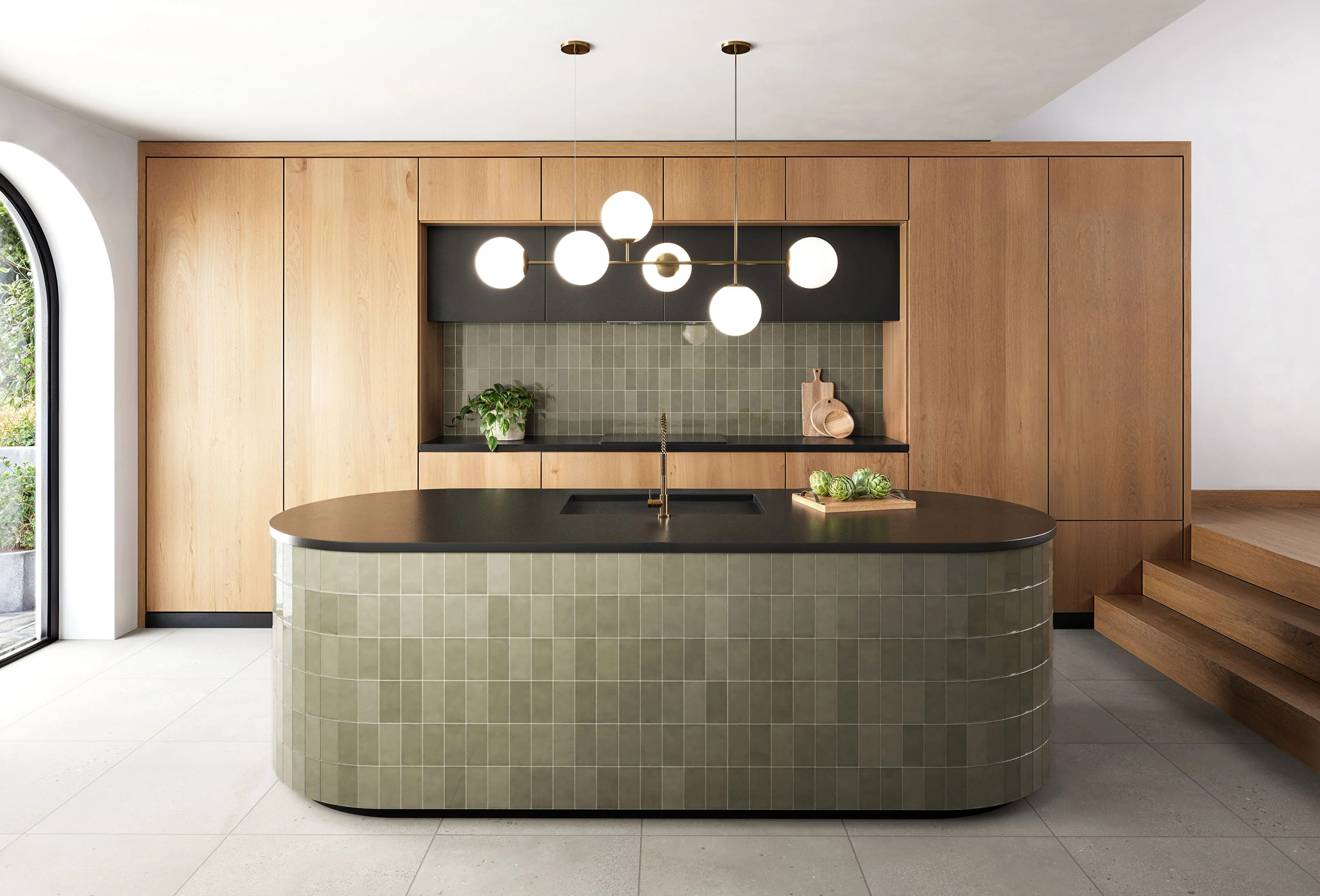 Sloane 24x24 Matte Porcelain Tile in Sandstone - Image 8