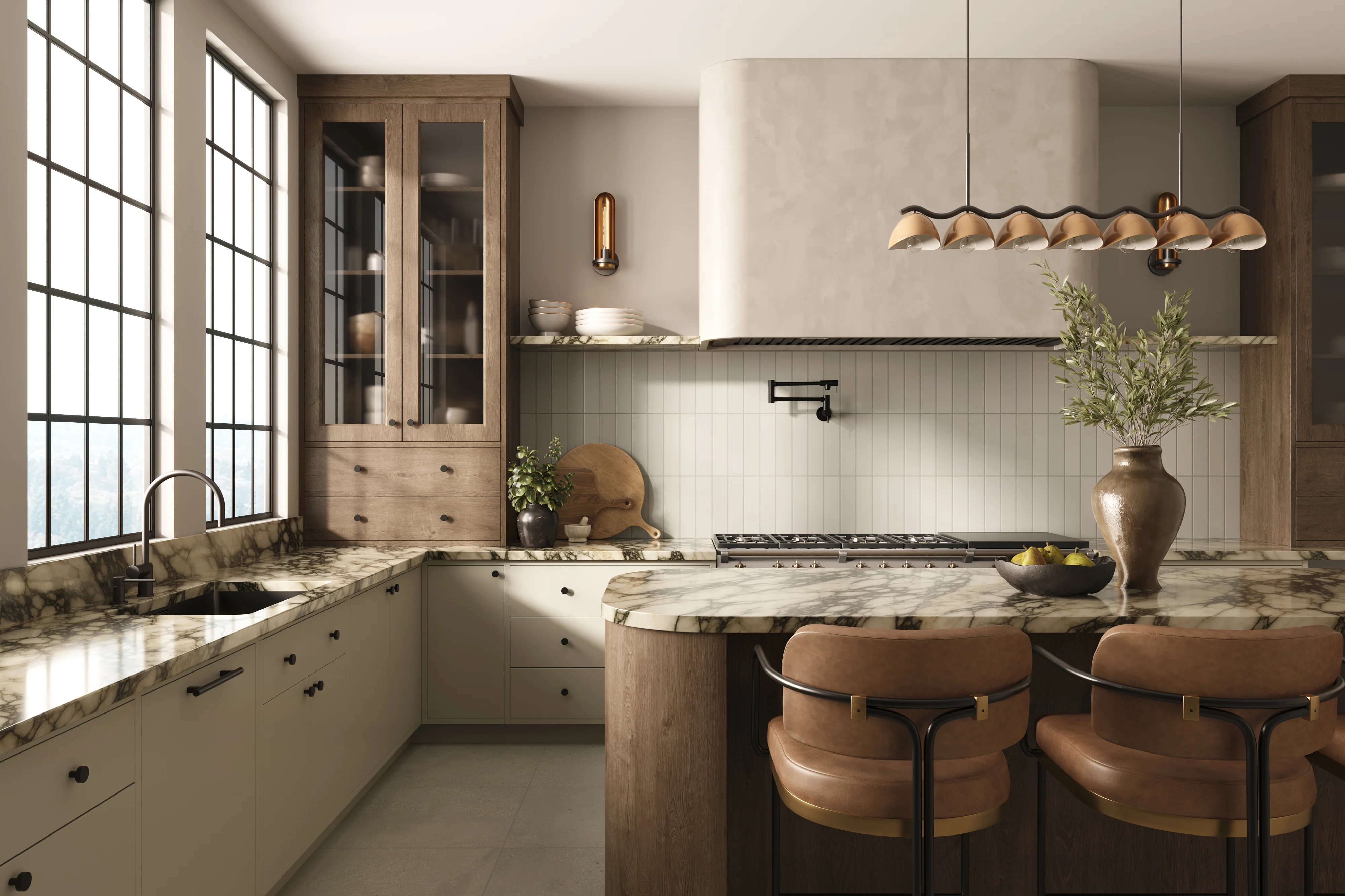 Sloane 24x24 Matte Porcelain Tile in Sandstone - Image 9