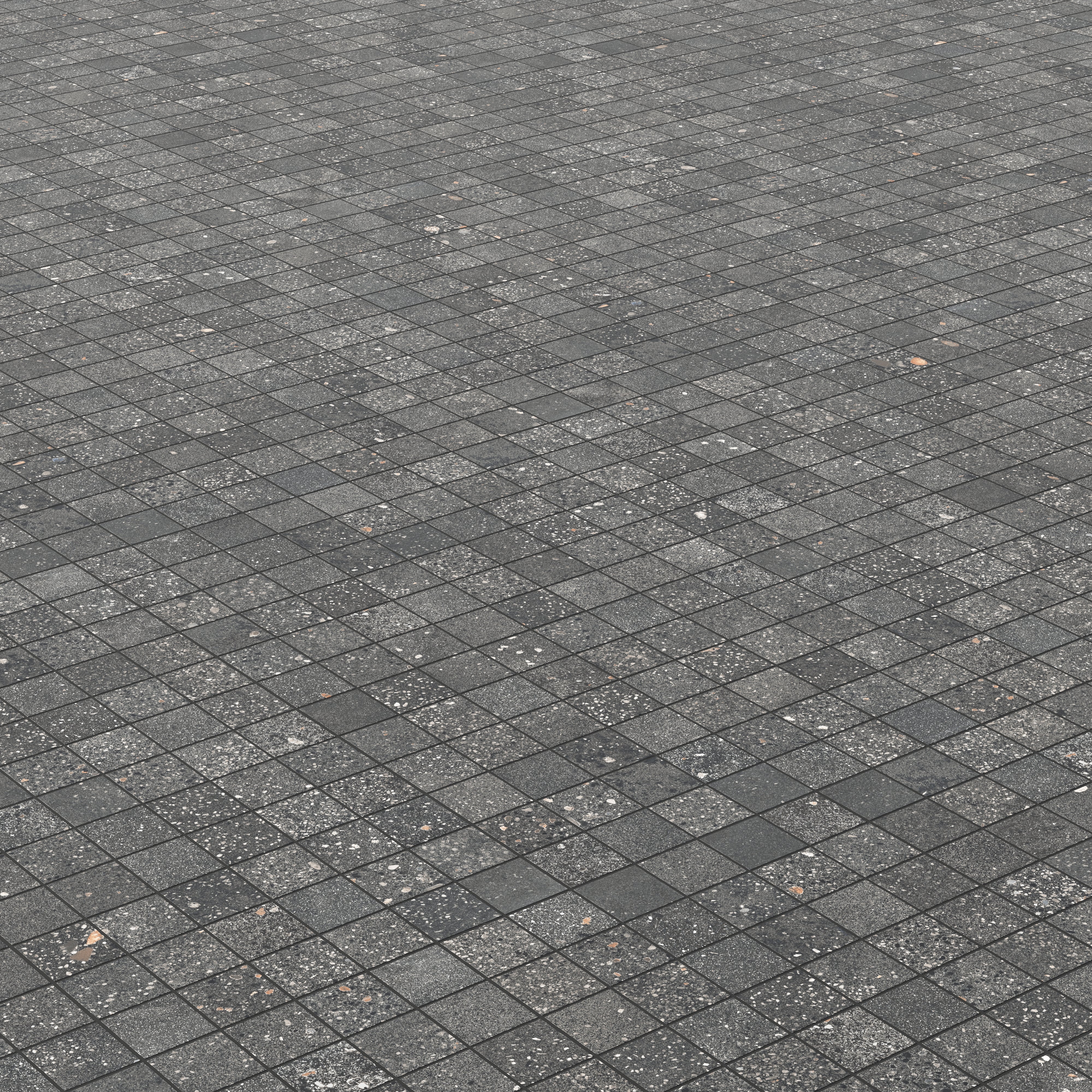Sloane 2x2 Matte Porcelain Mosaic Tile in Charcoal - Image 3