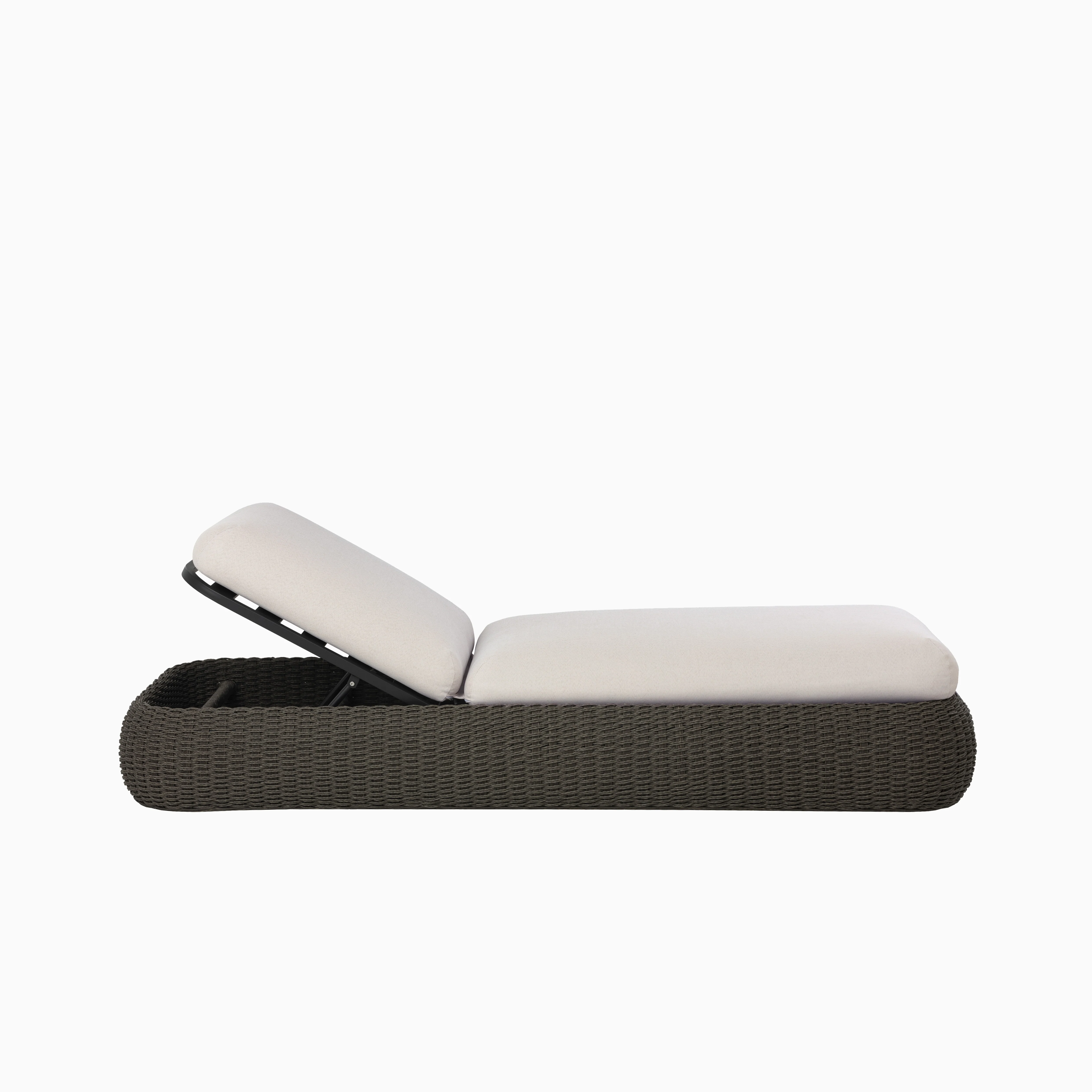 Solena Outdoor Lounger in Cream - Image 4
