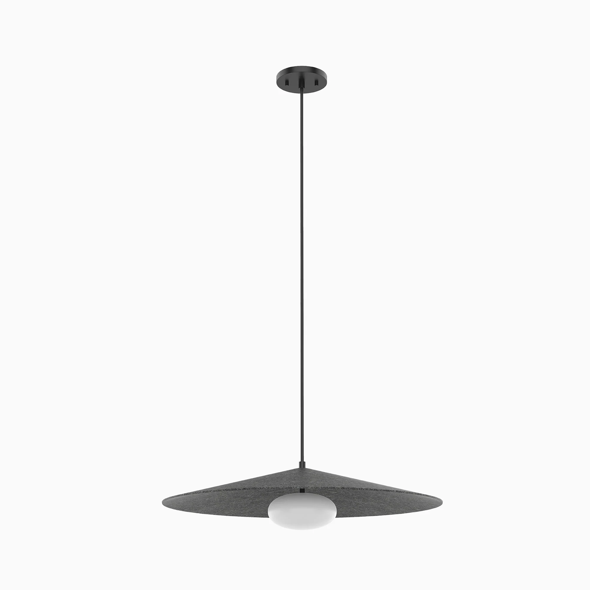 Tahlia 24" LED Pendant in Grey