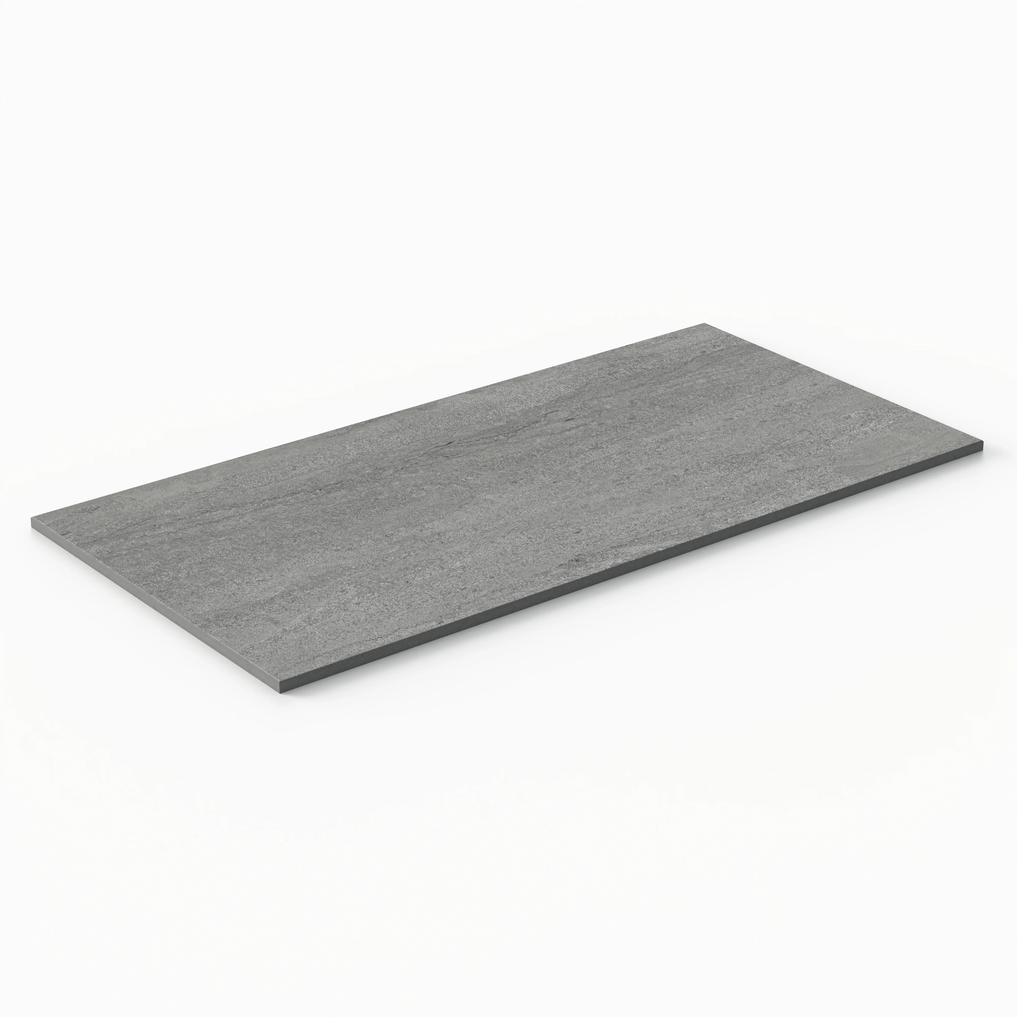 Tatum 12x24 Matte Porcelain Tile in Vein-Cut Pewter - Image 3