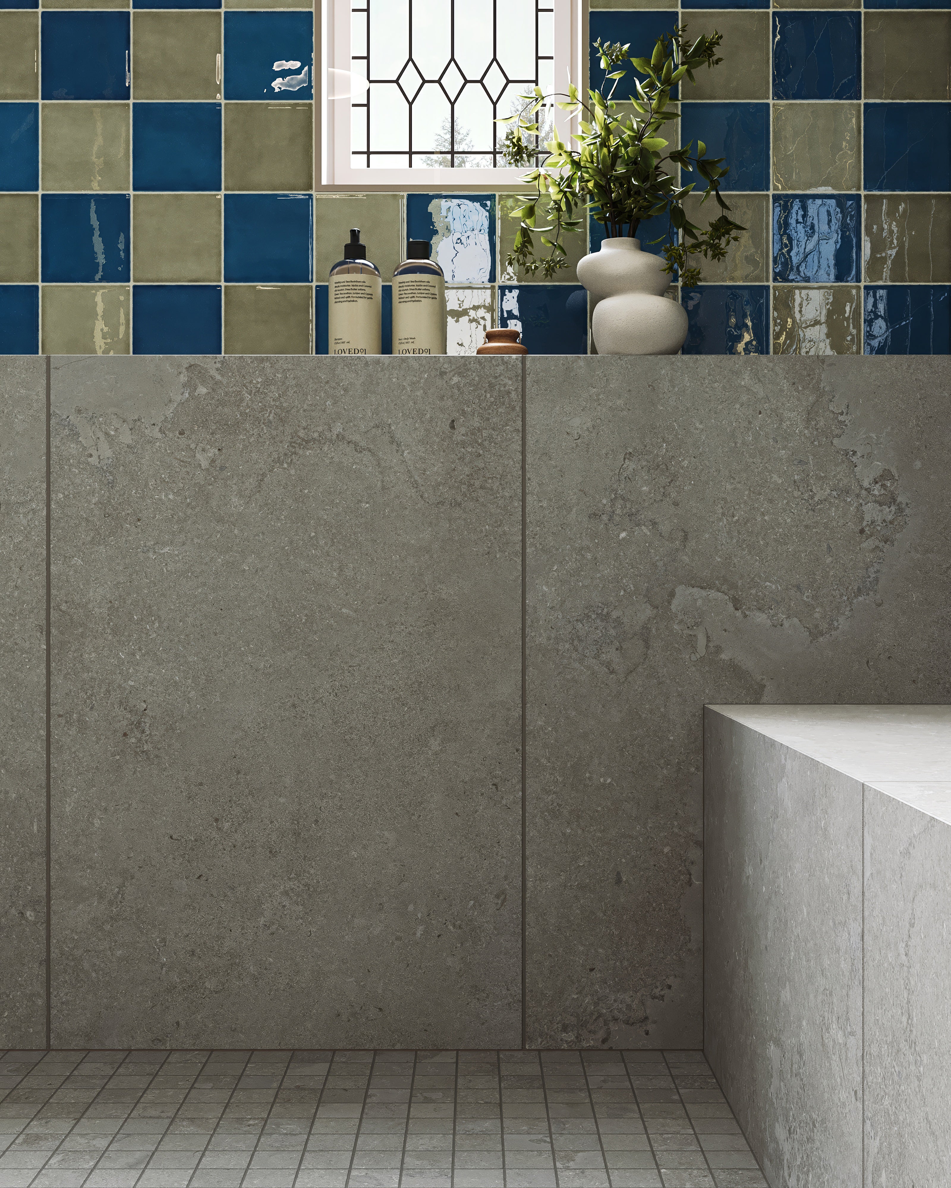 Tatum 24x48 Matte Porcelain Tile in Cross-Cut Dune - Image 2