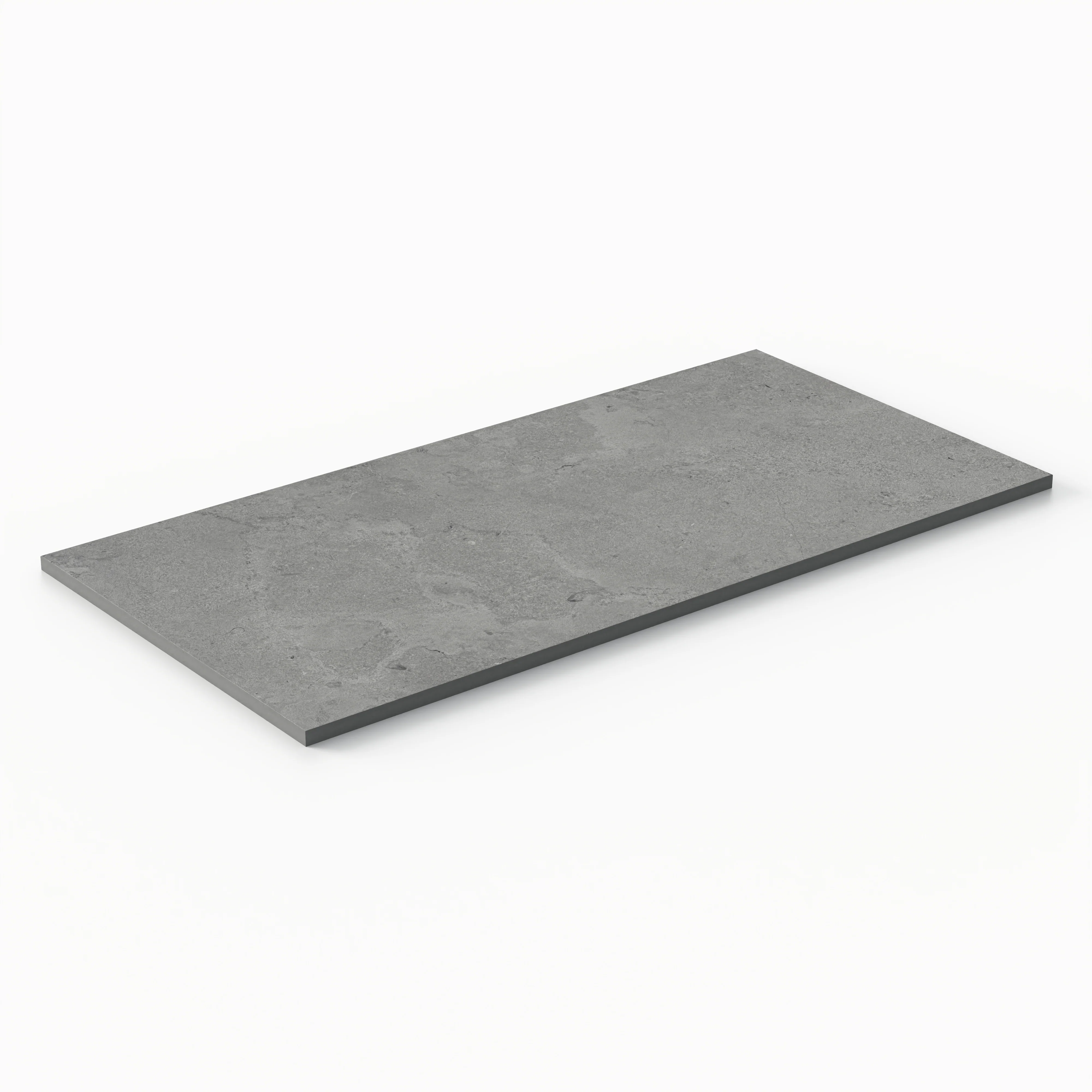 Tatum 24x48 Matte Porcelain Tile in Cross-Cut Pewter - Image 3