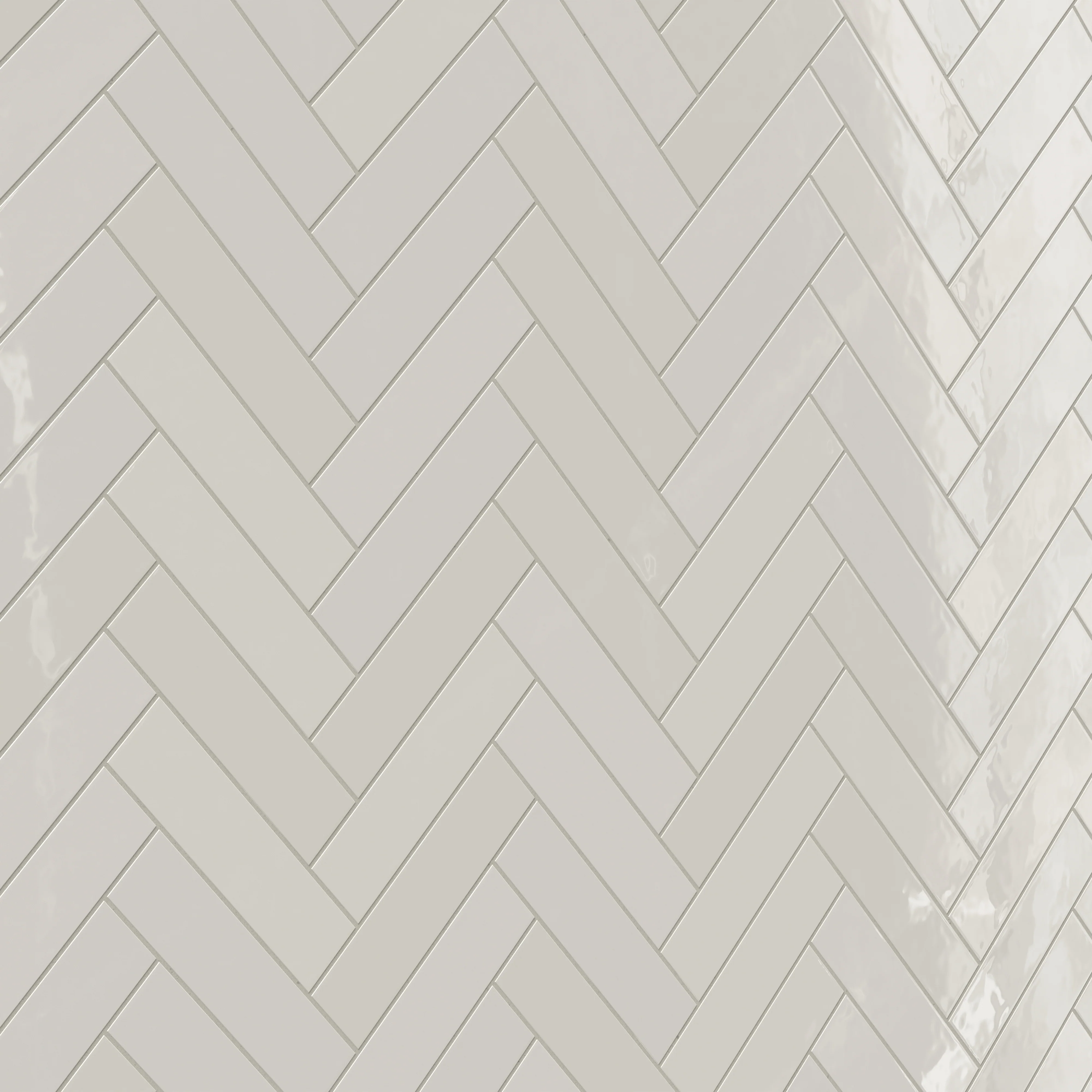 Teagan 3x12 Glossy Ceramic Tile in Pearl - Image 11