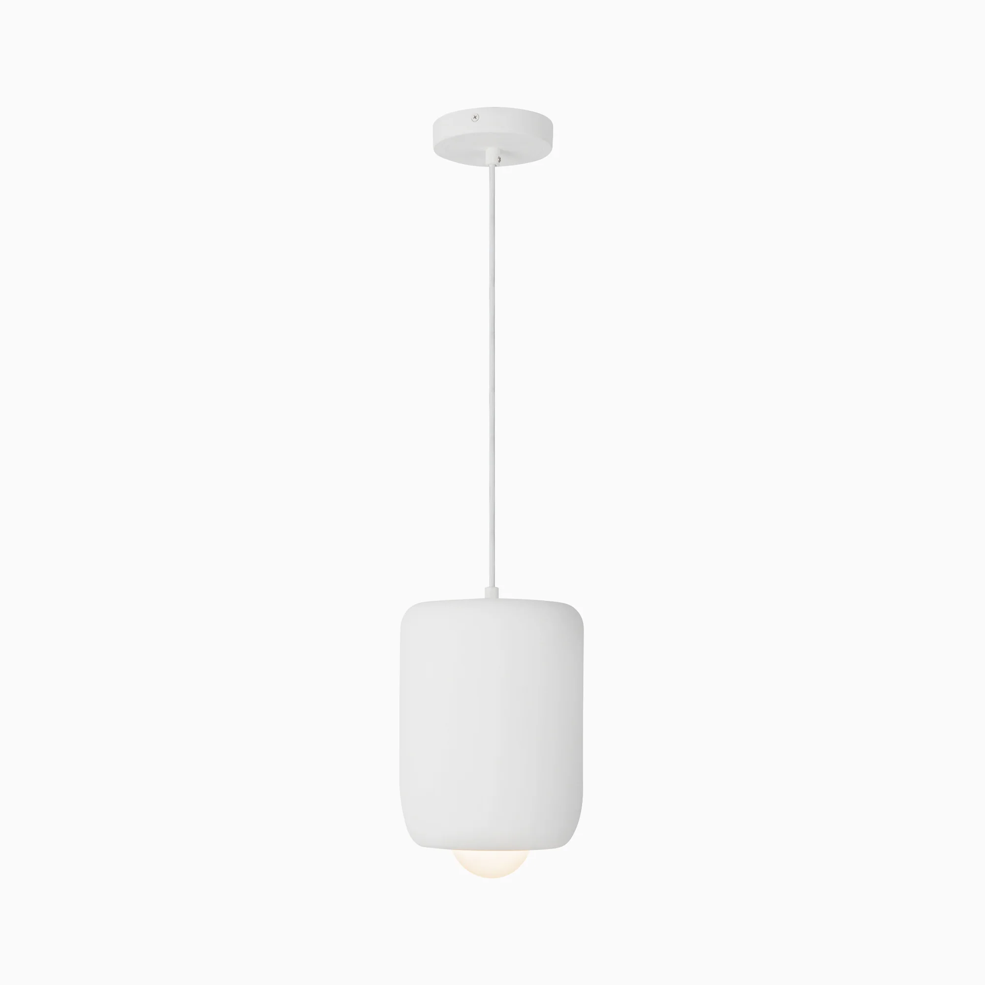 Tilly 7" LED Pendant in Antique White, Universal Voltage - Image 2