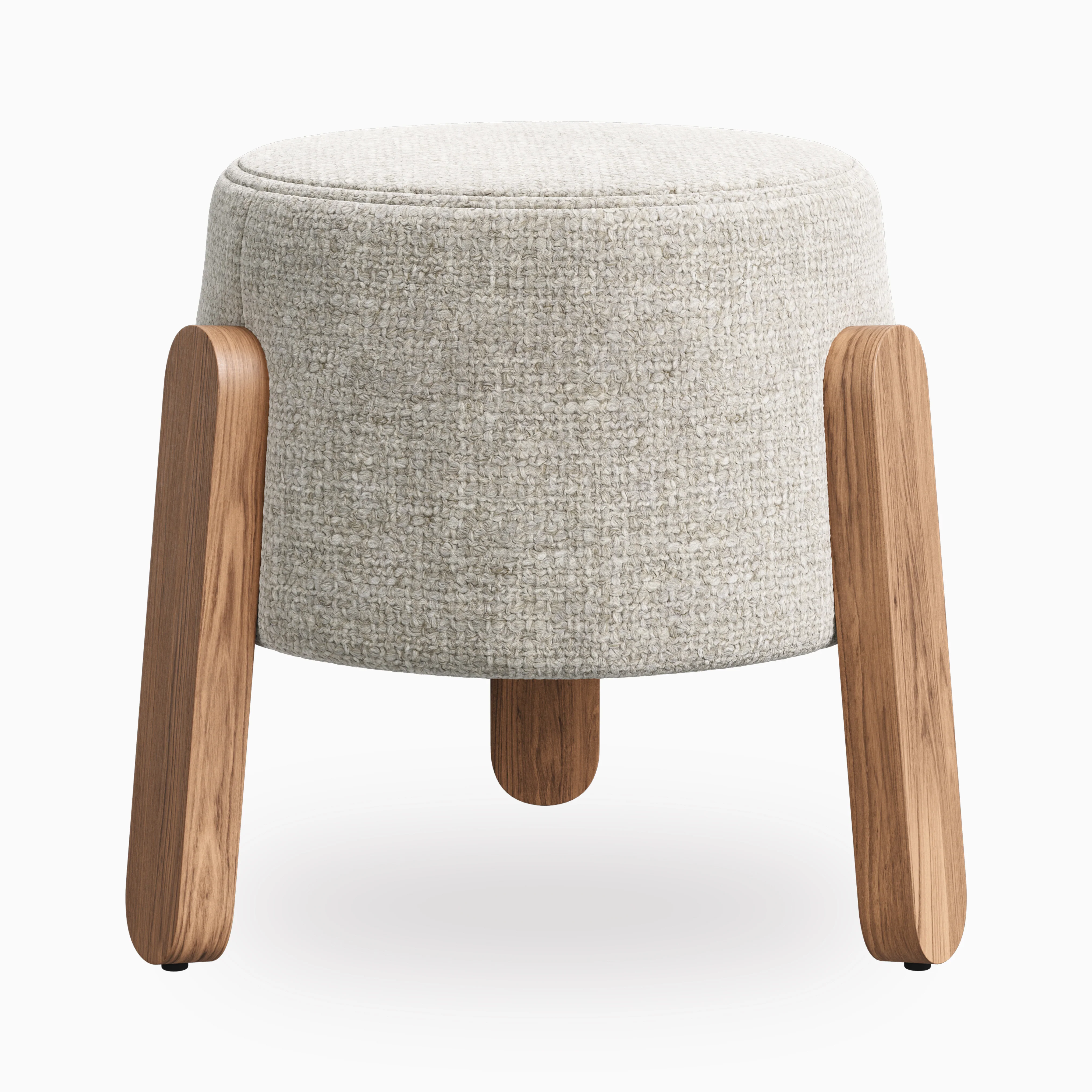 Tomas Stool in Matte/Bone - Image 2