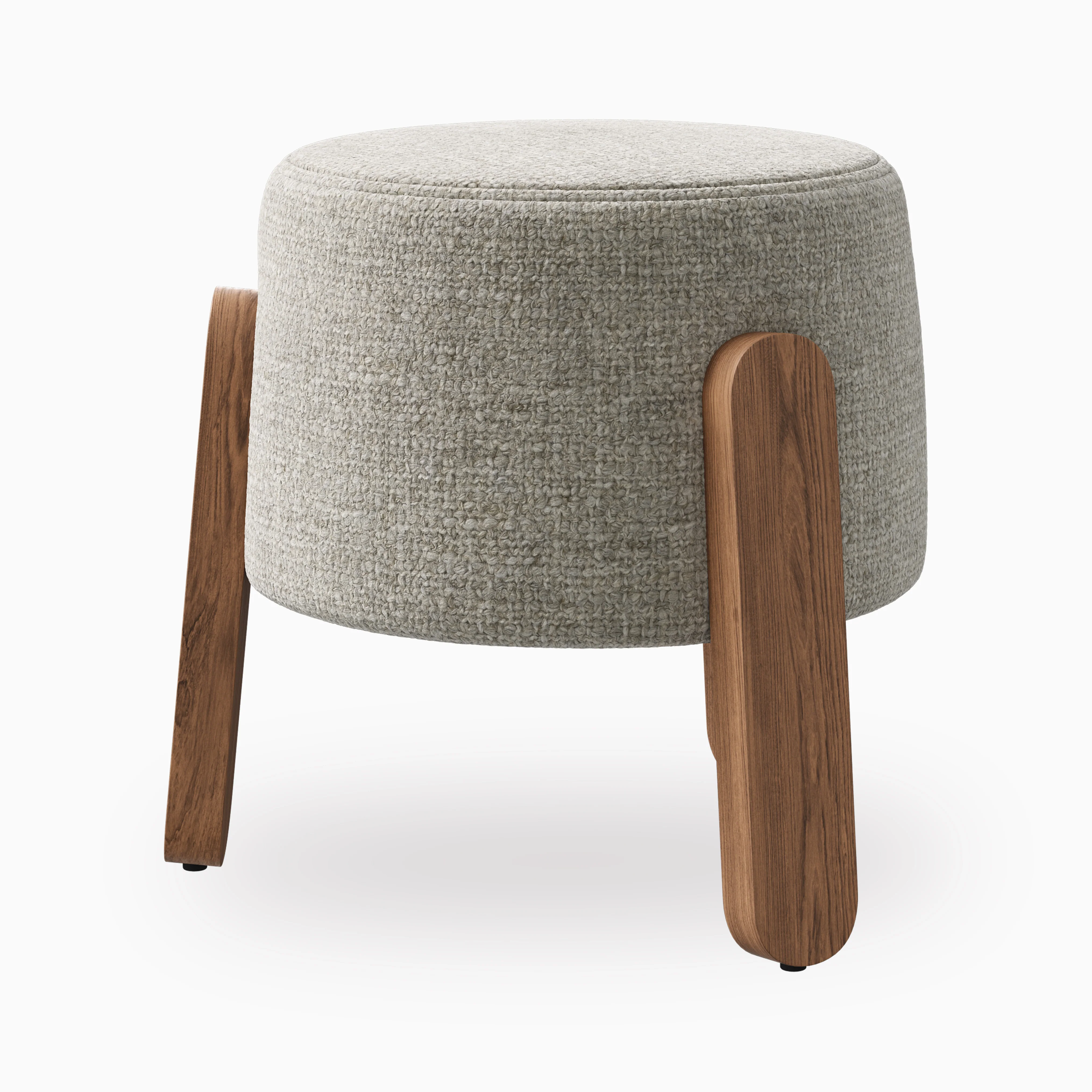 Tomas Stool in Matte/Bone - Image 3