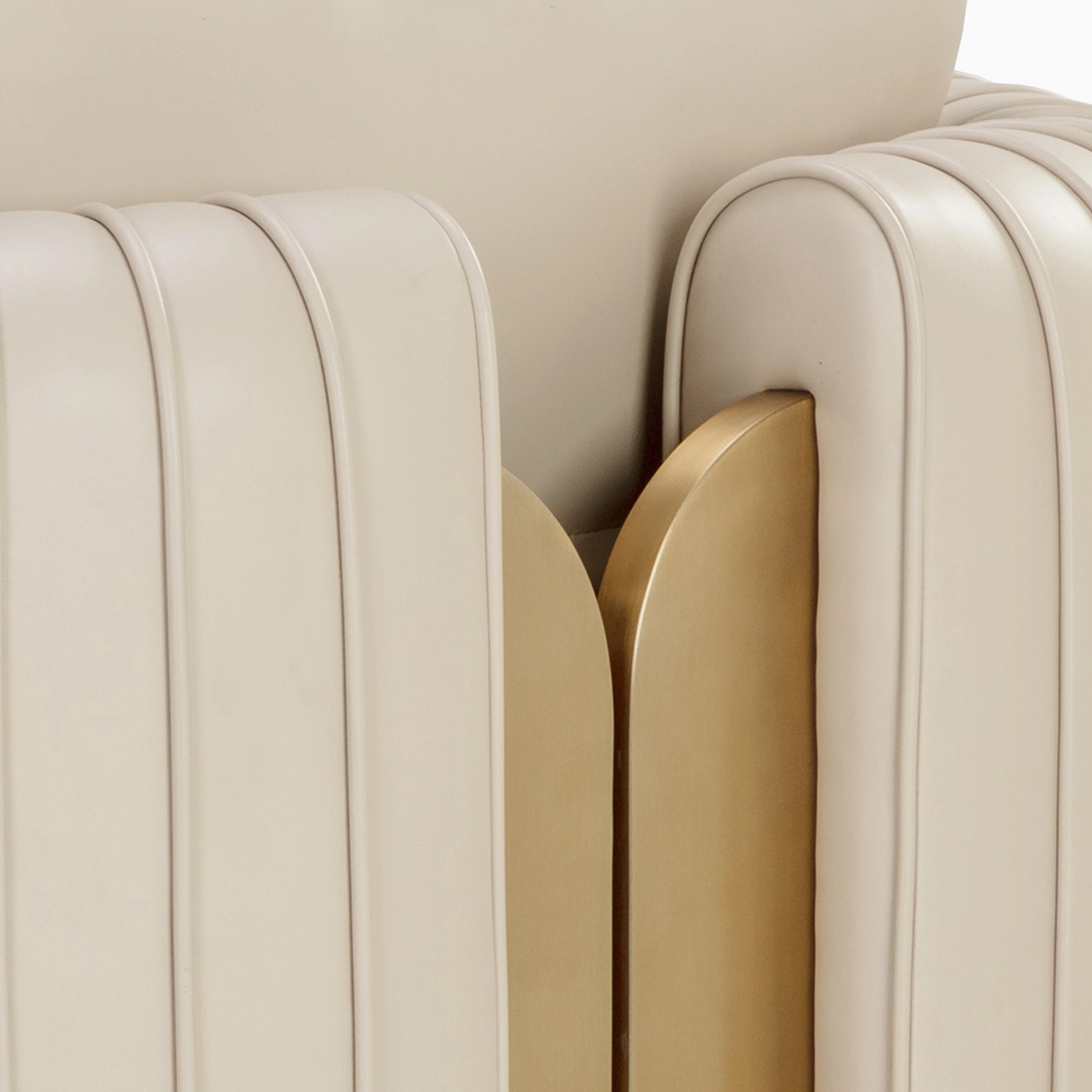 Velora Lounge Chair in Cream - Image 6
