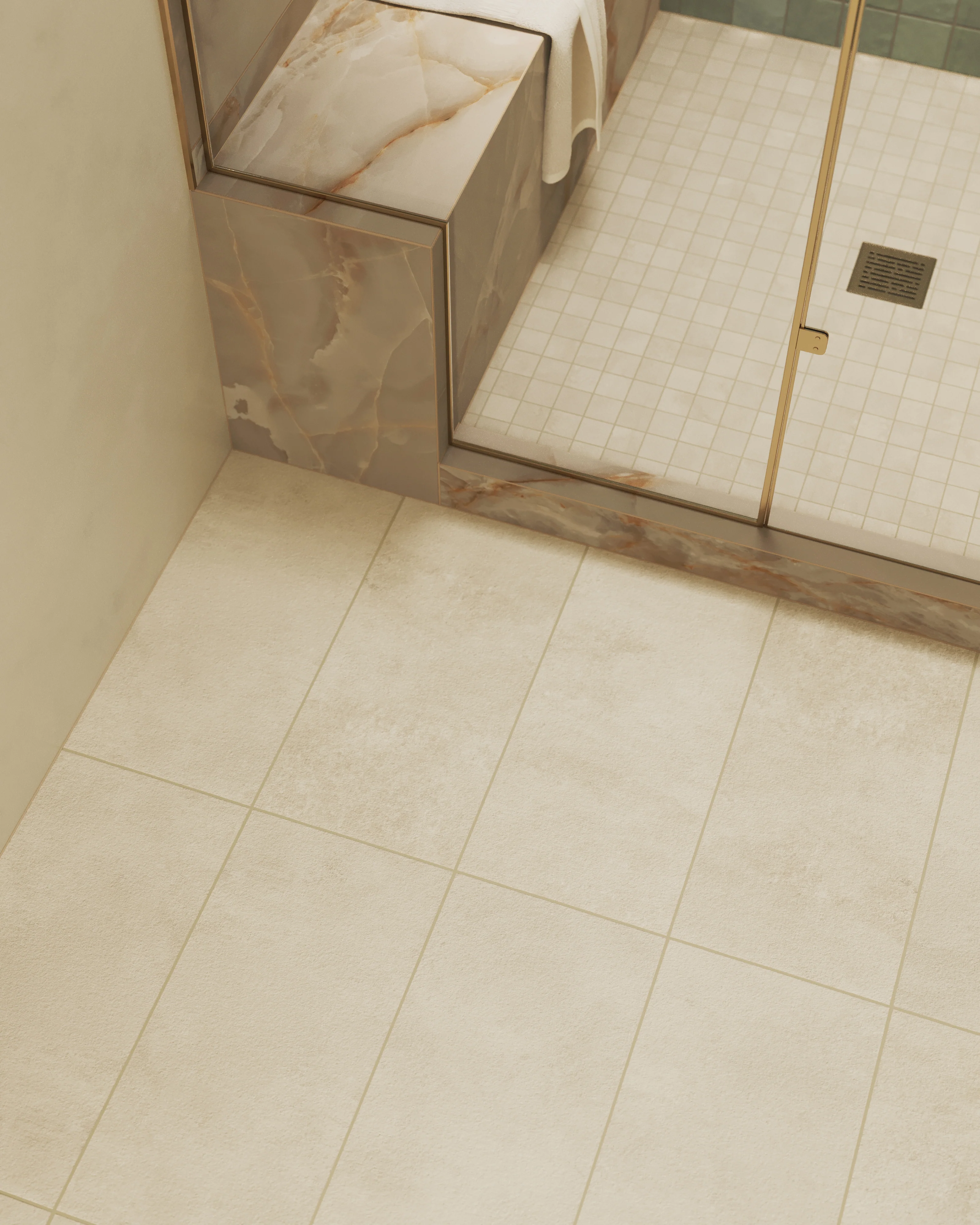 Vesper 12x24 Matte Porcelain Tile in Beige - Image 2