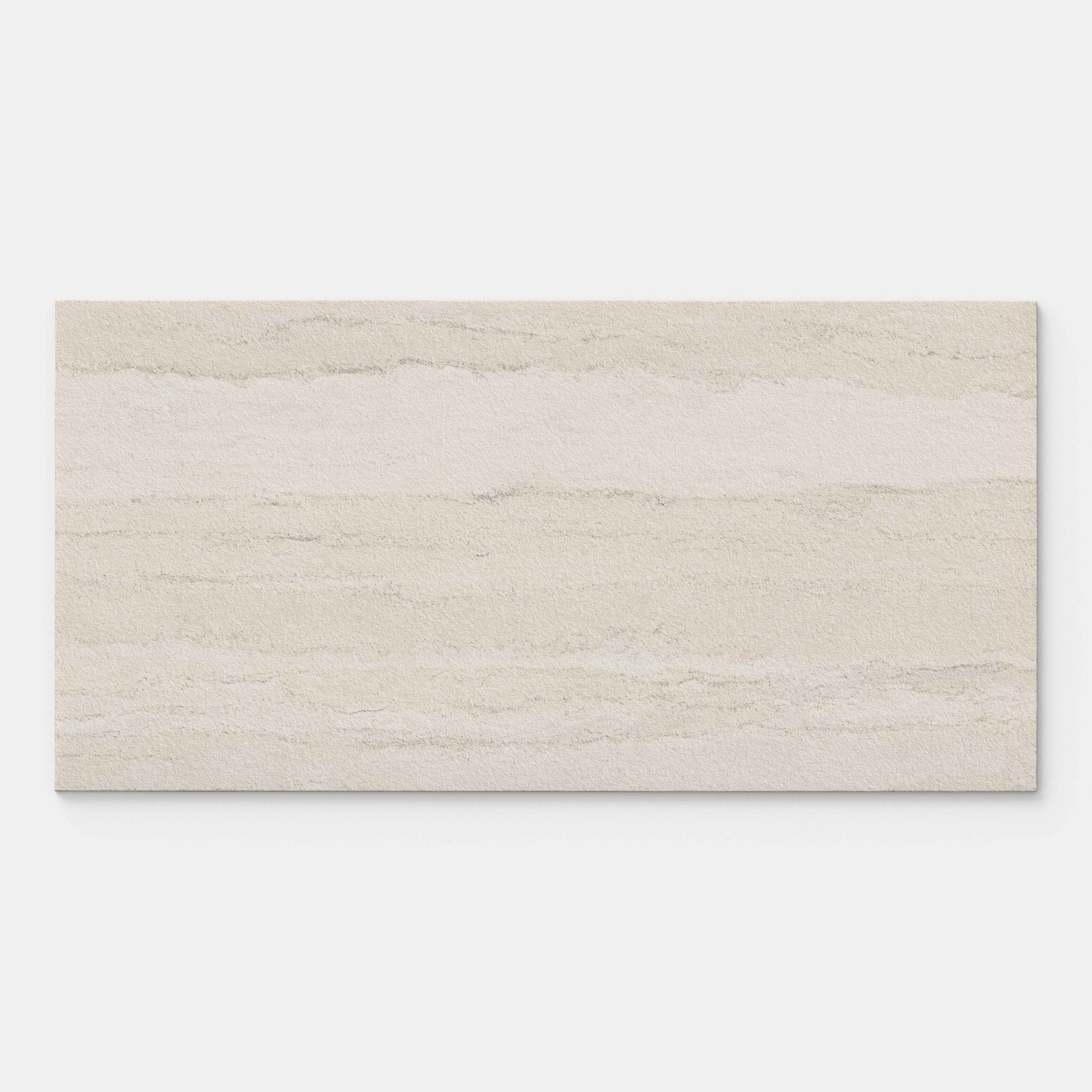 Vesper 24x48 Matte Porcelain Tile in Strata Beige - Image 3