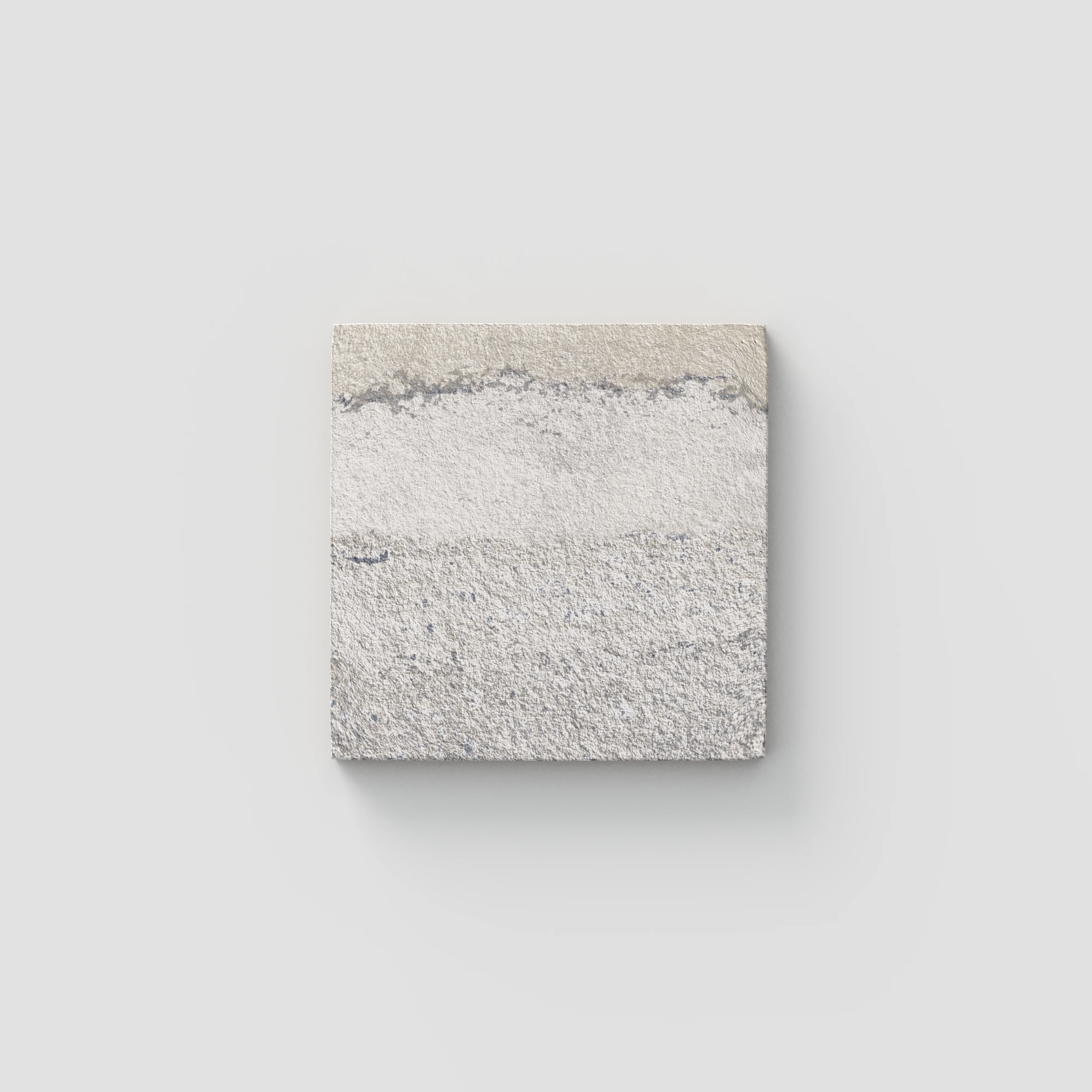 Vesper 4x4 Matte in Layered Grey Sample