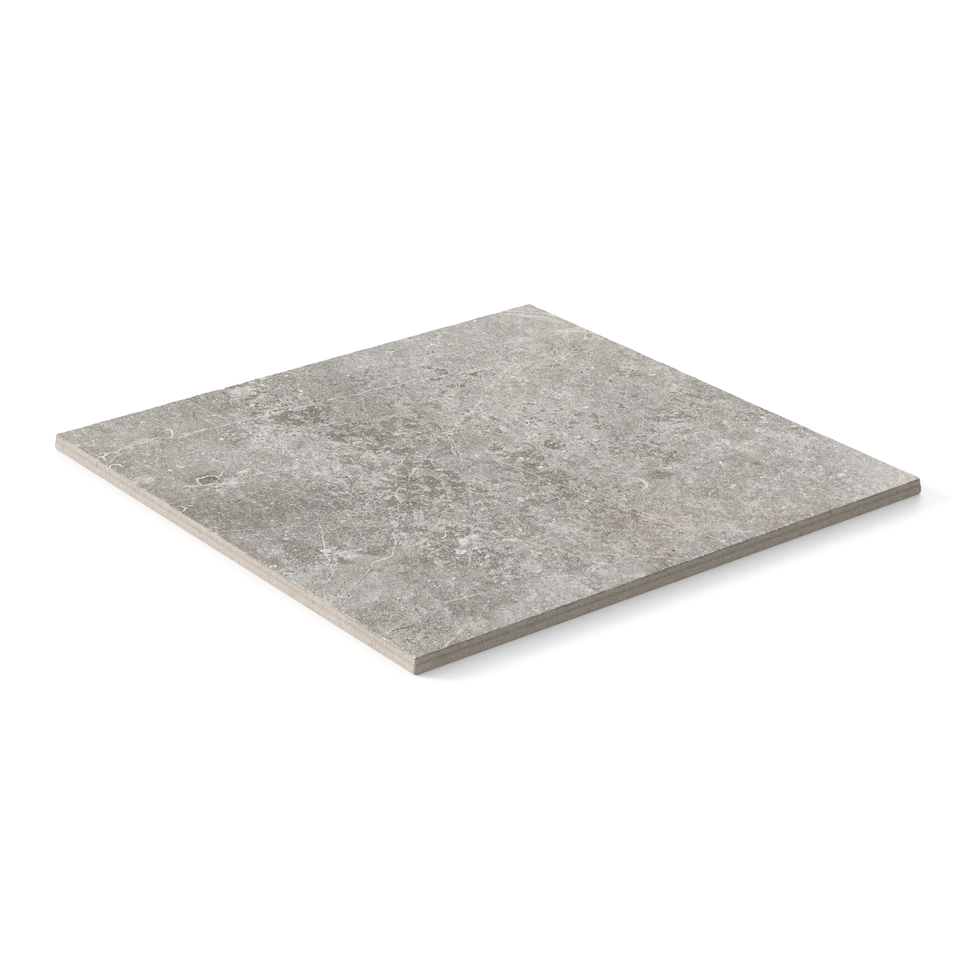 Wesley 12x12 Matte Porcelain Tile in Putty - Image 3
